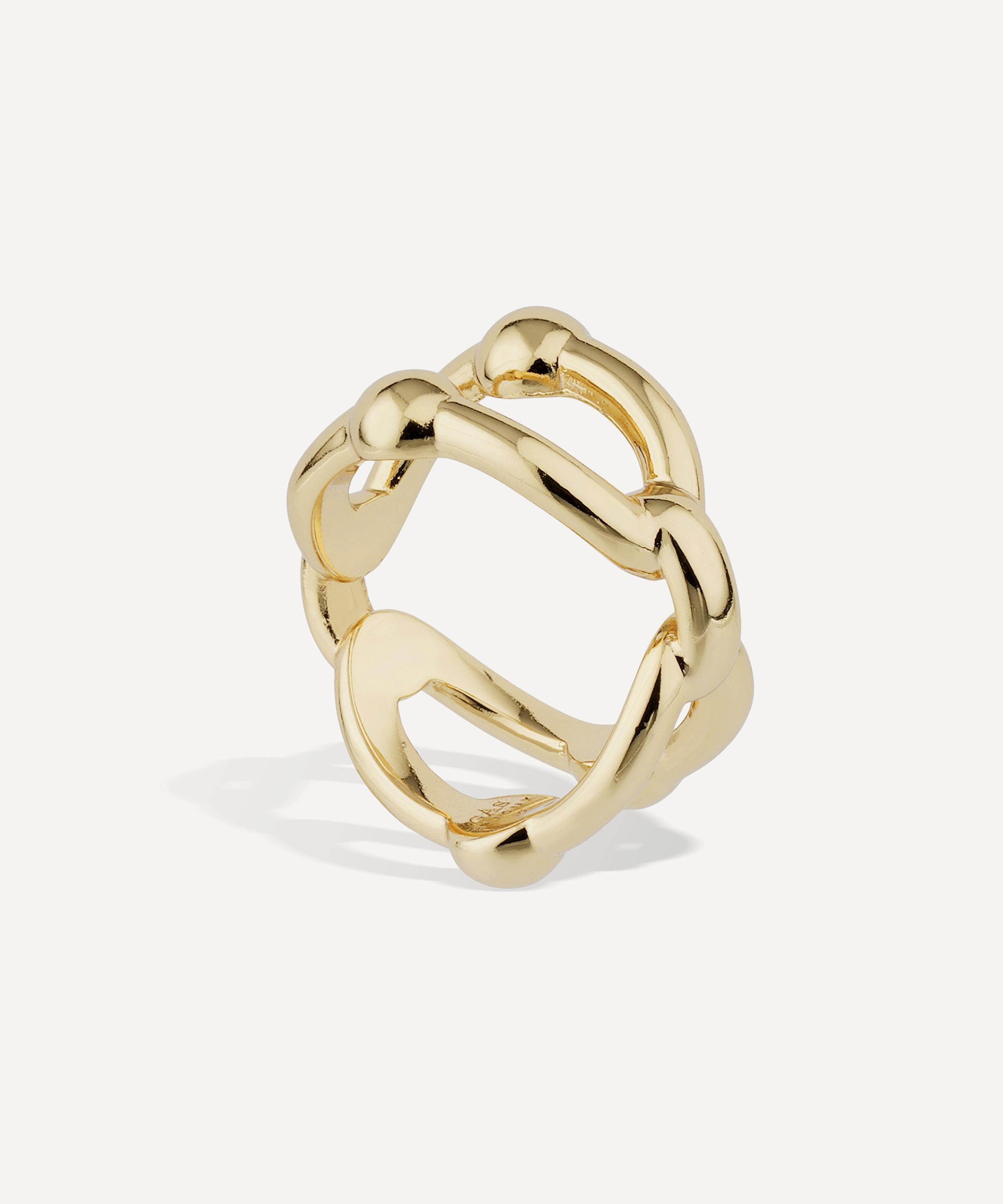 Gas Bijoux - Gold-Plated Rivage Ring image number 2