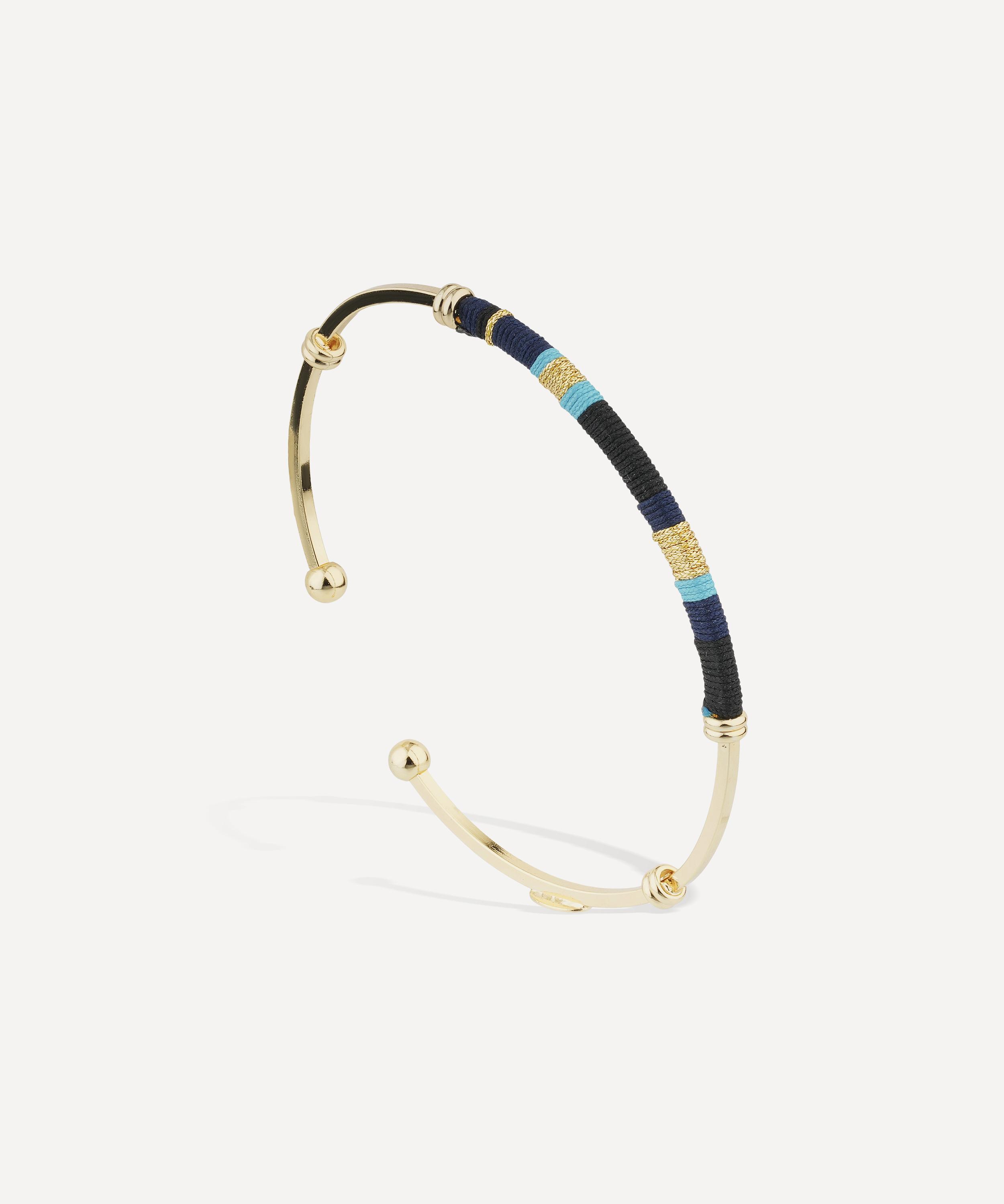 Gas Bijoux - Gold-Plated Zanzibar Bangle Bracelet image number 1