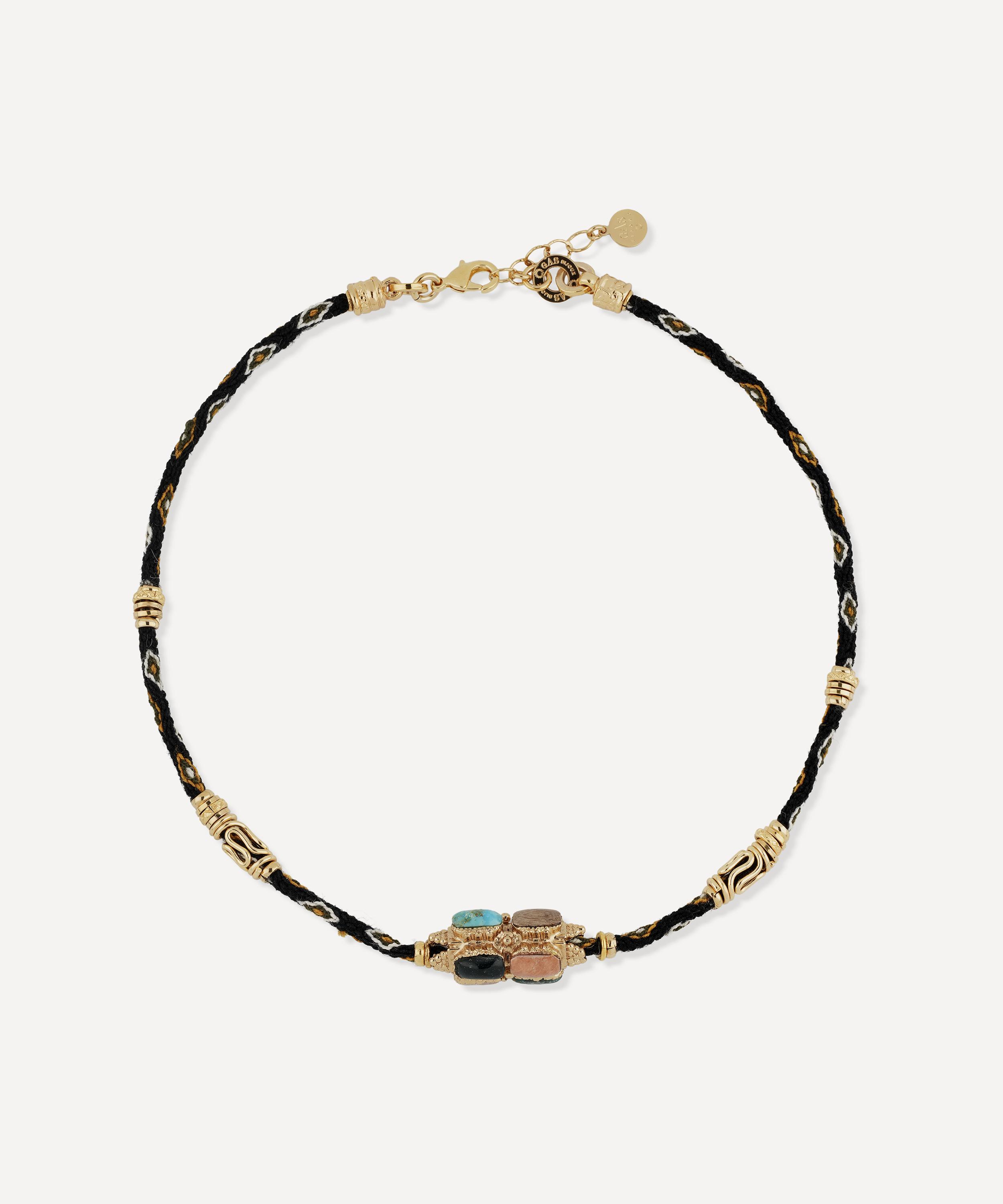 Gas Bijoux - Gold-Plated Lima Pendant Necklace image number 0