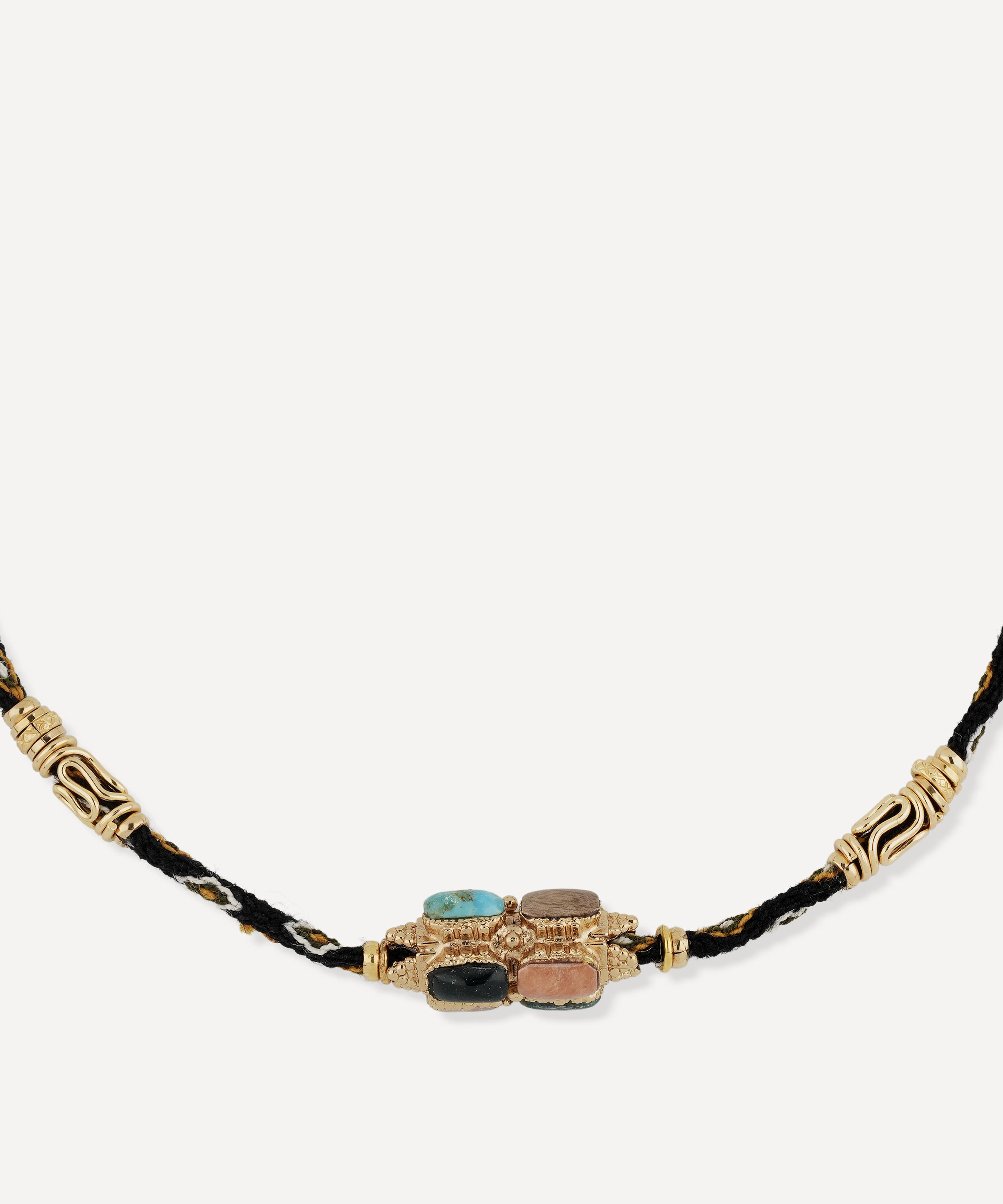 Gas Bijoux - Gold-Plated Lima Pendant Necklace image number 2