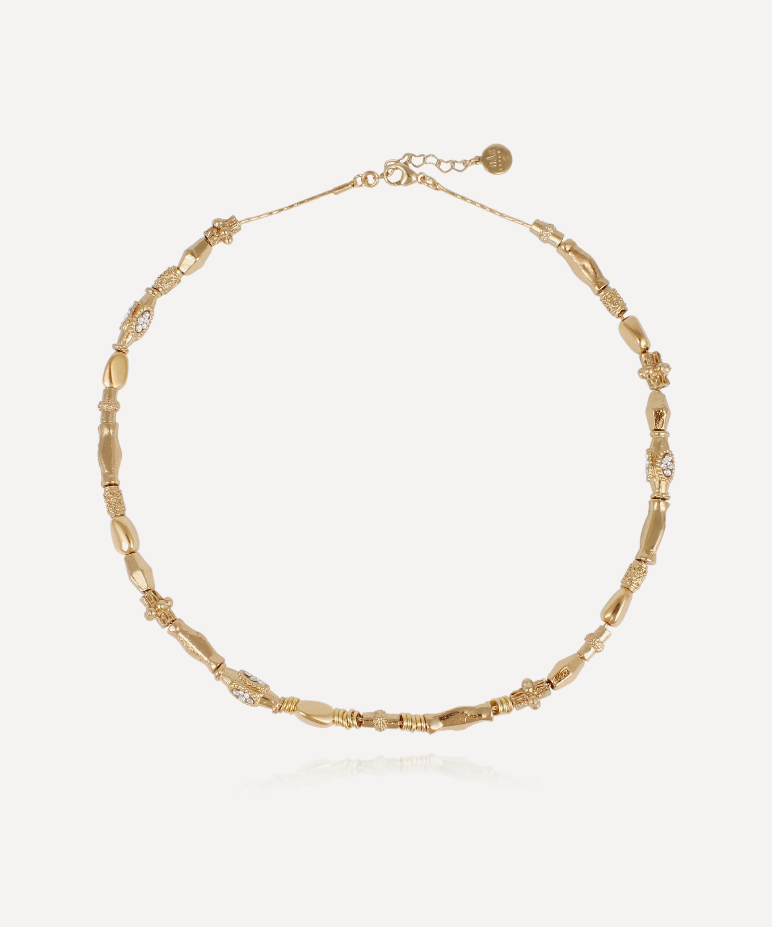 Gas Bijoux - Gold-Plated Kali Bead Necklace image number 0