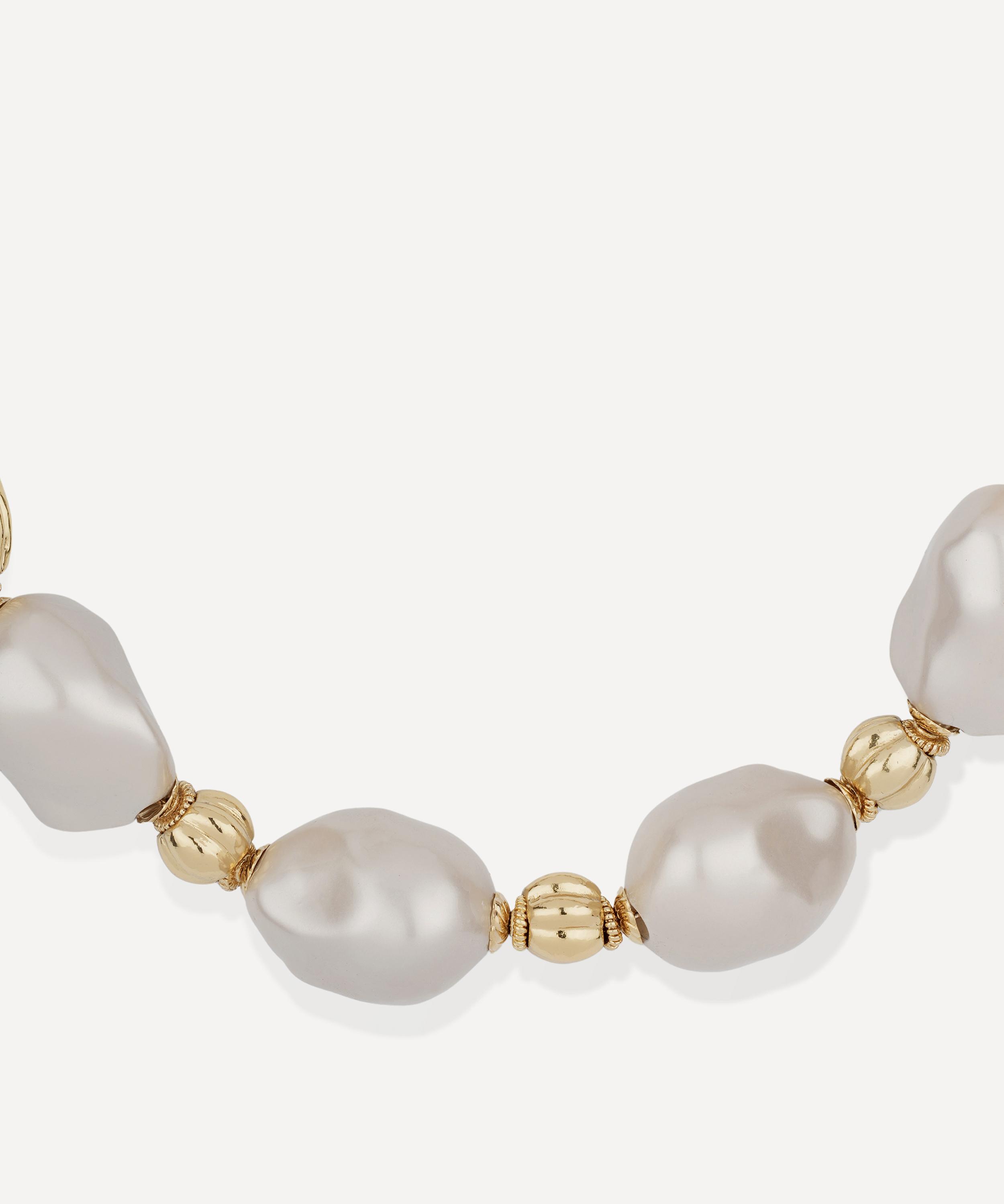 Gas Bijoux - Gold-Plated Miwa Bead Necklace image number 2