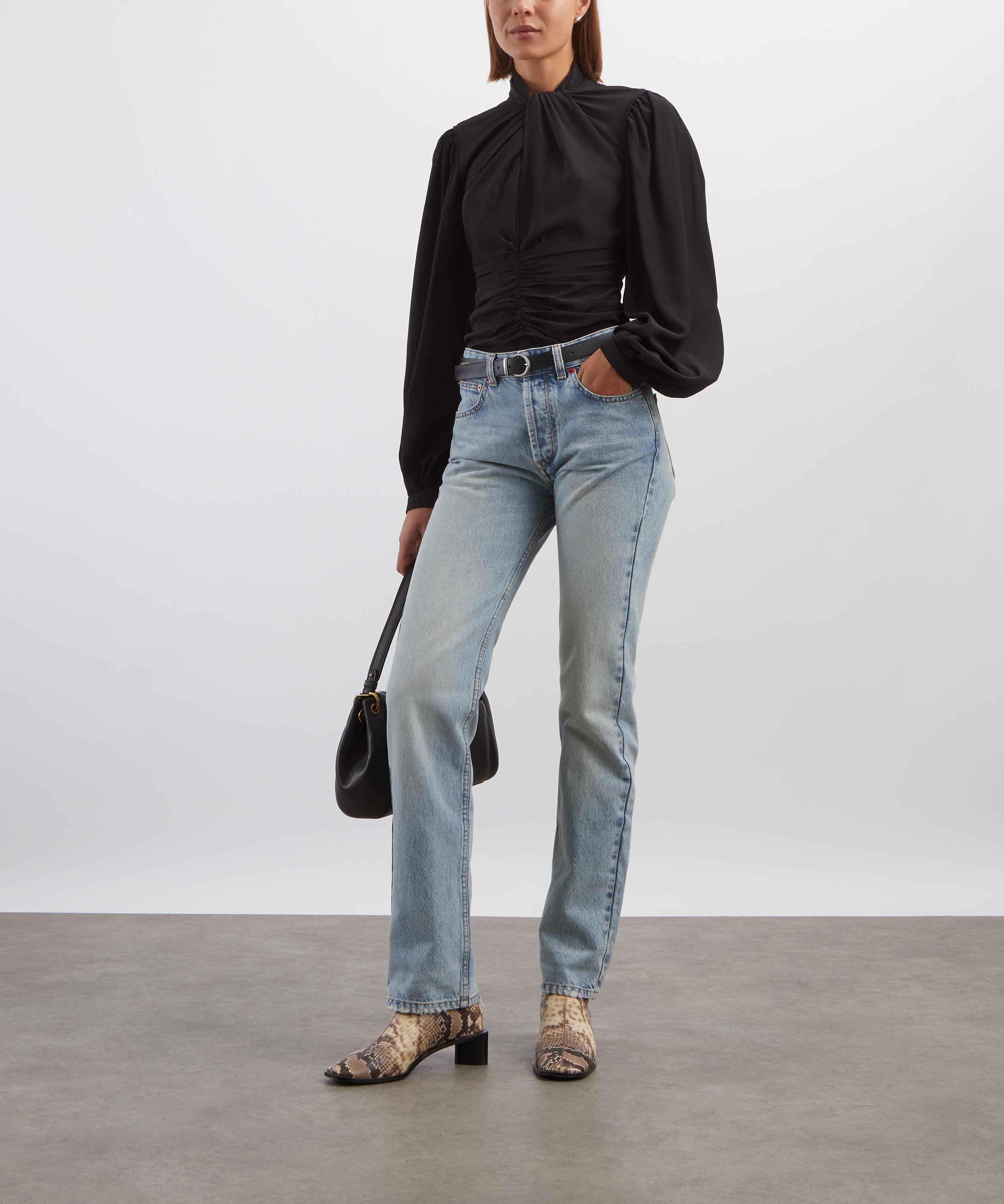 Isabel Marant - Depsona Draped Silk Blouse image number 1