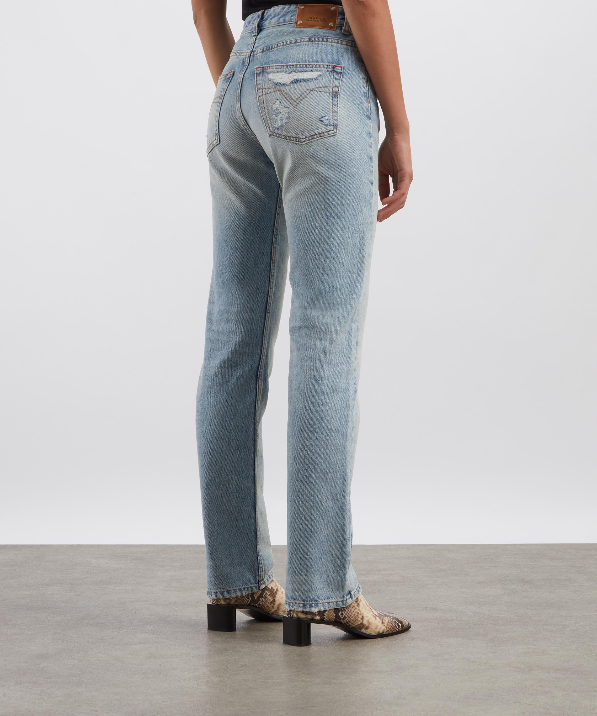 Isabel Marant - Daya Regular Tapered Jeans image number 3