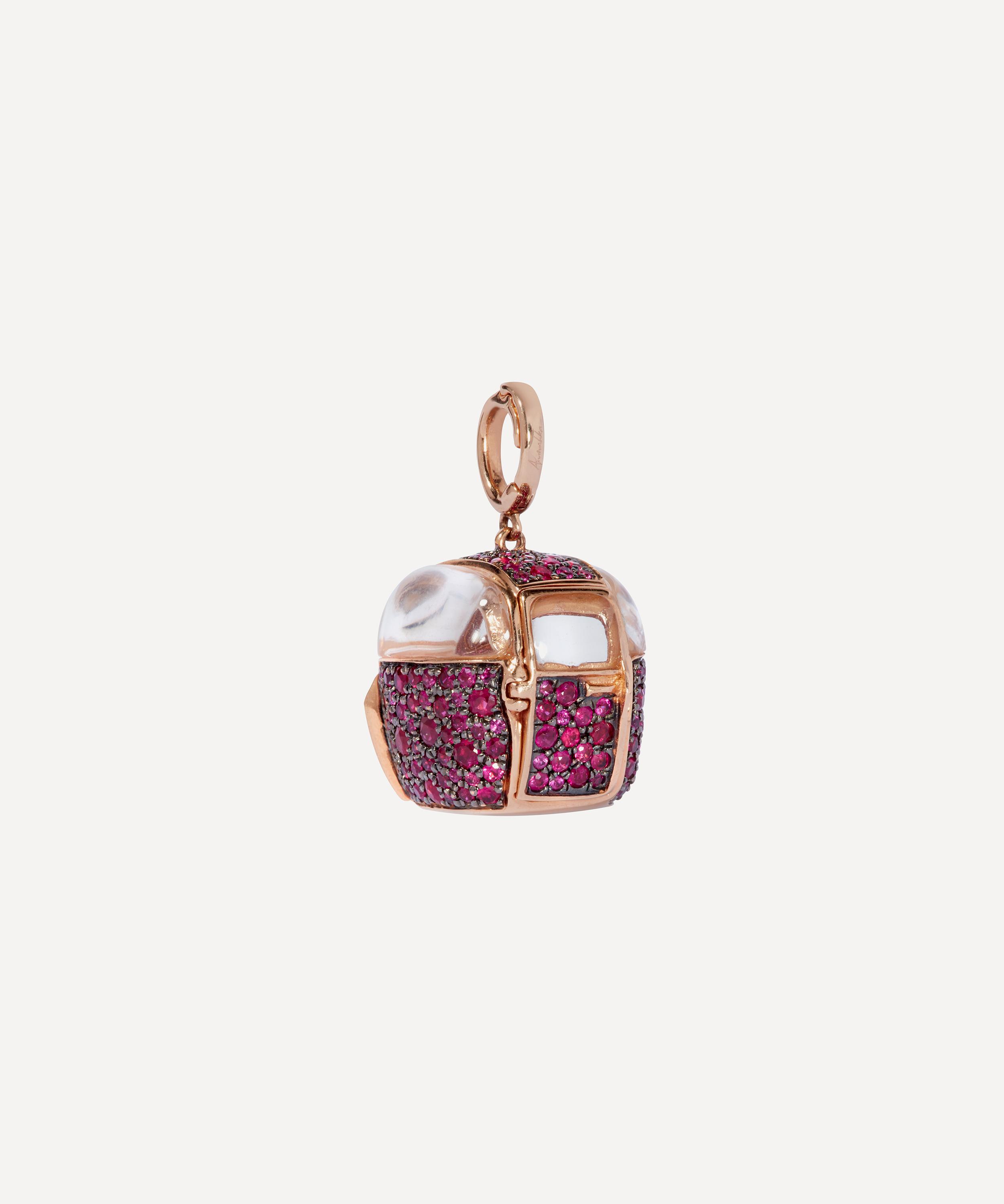 Annoushka - 18ct Gold Cable Car Charm Pendant image number 1