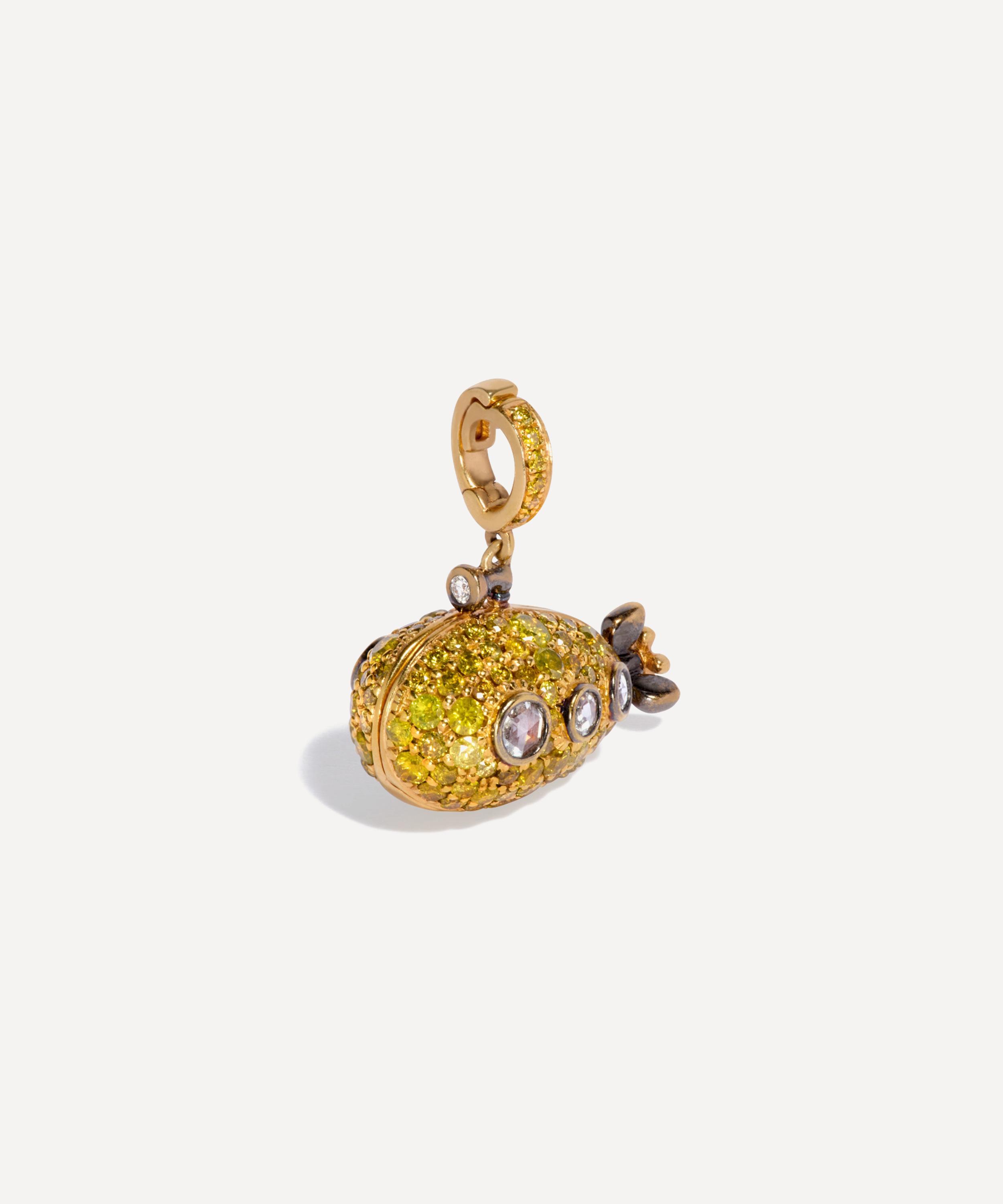 Annoushka - 18ct Gold Yellow Submarine Charm Pendant image number 0