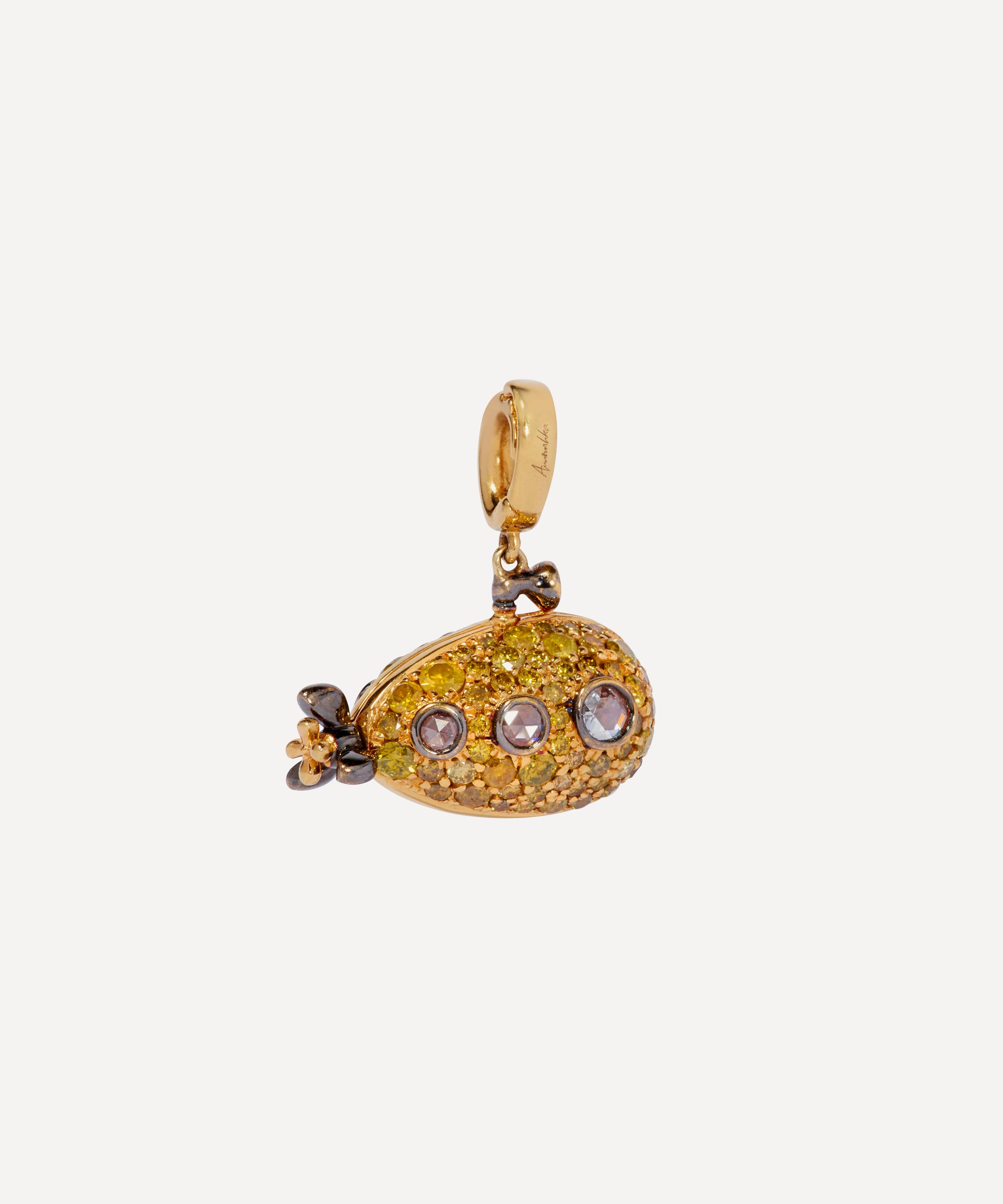 Annoushka - 18ct Gold Yellow Submarine Charm Pendant image number 1