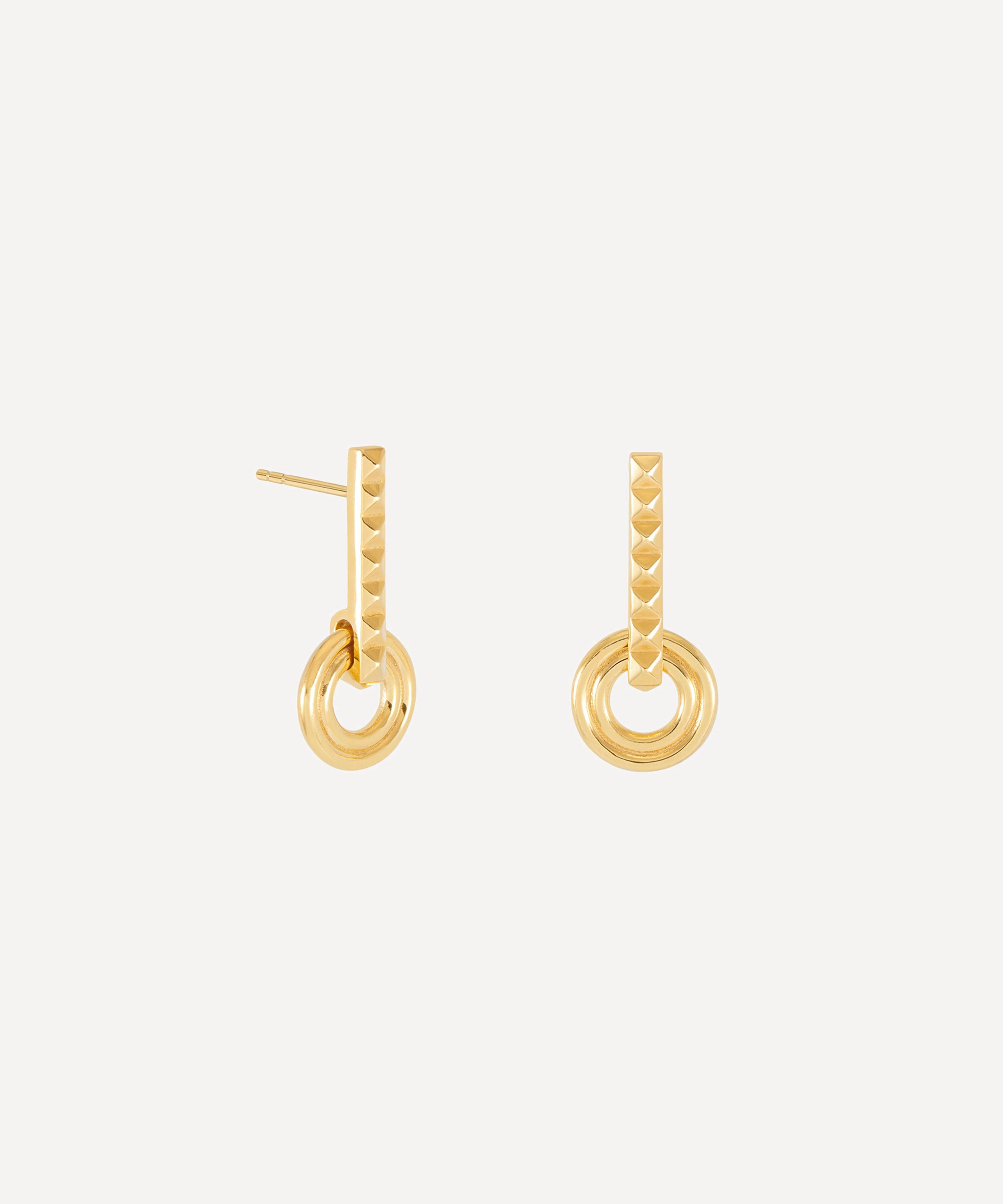 Rachel Jackson -  18ct Gold-Plated For Those Who Dance Earrings image number 0