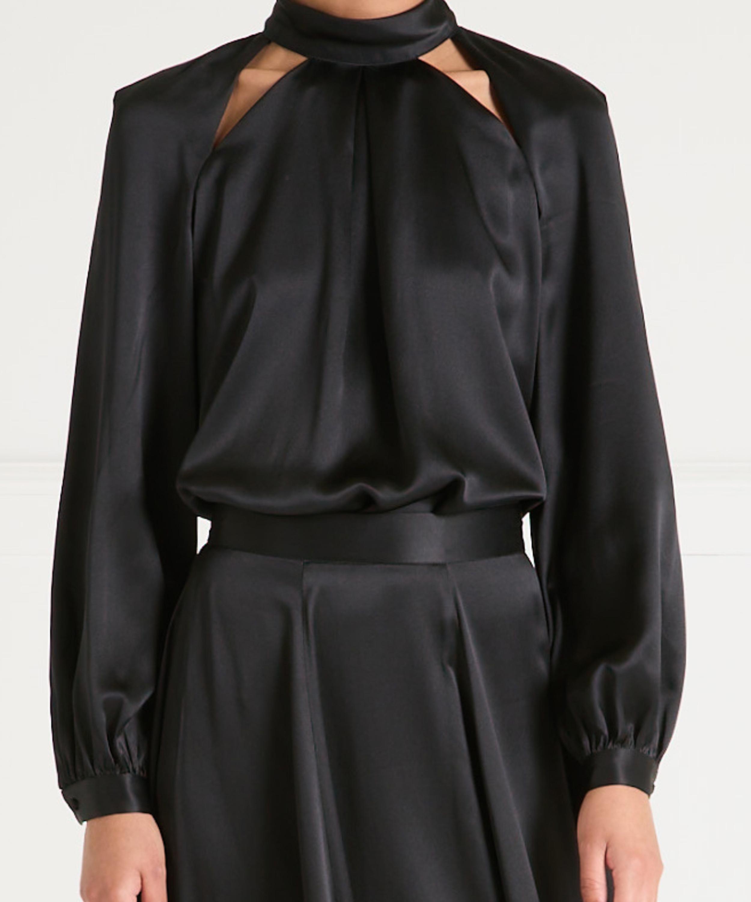Temperley London - Black Amerie Blouse image number 1