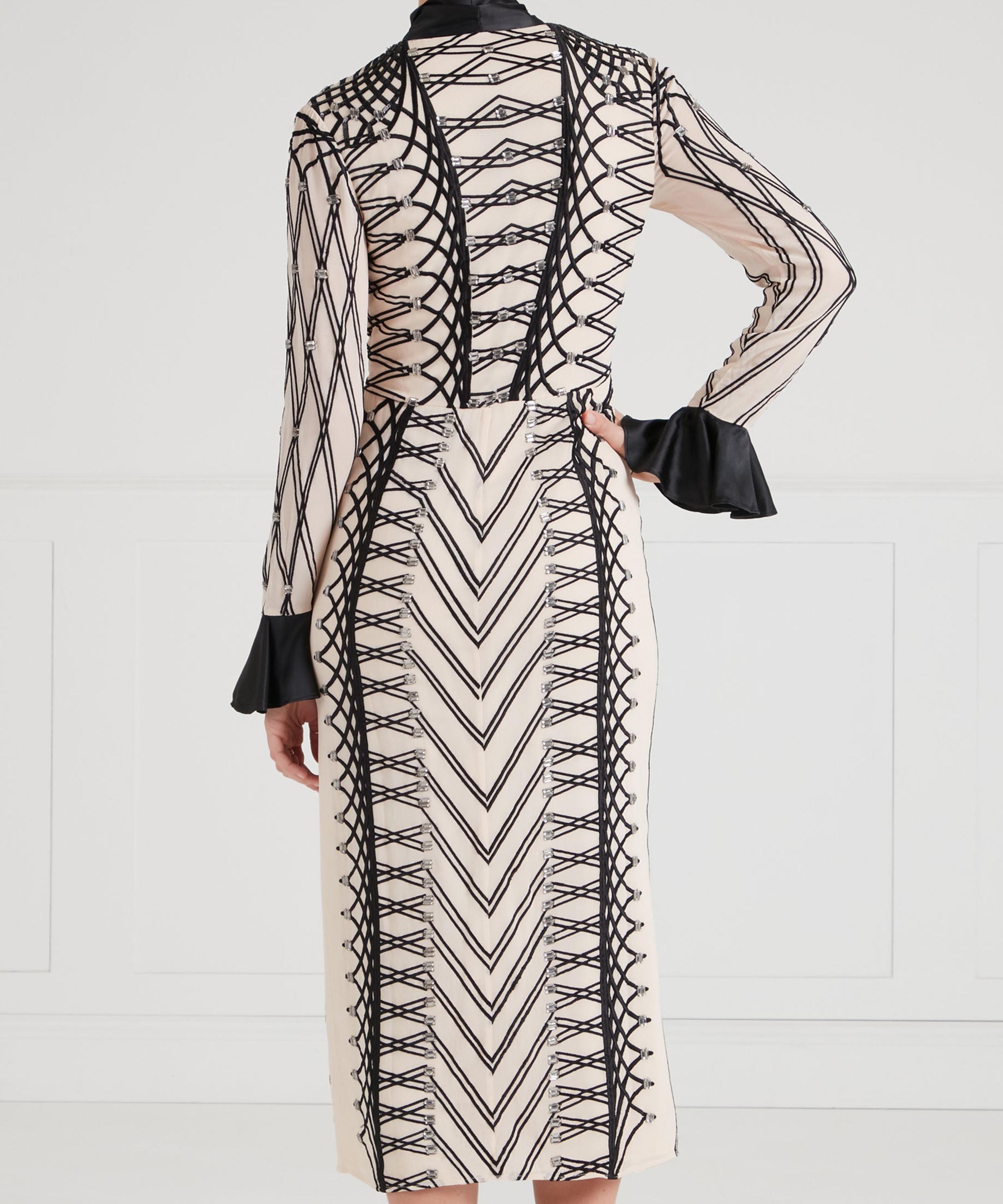 Temperley London - Cressida Tie Dress image number 4