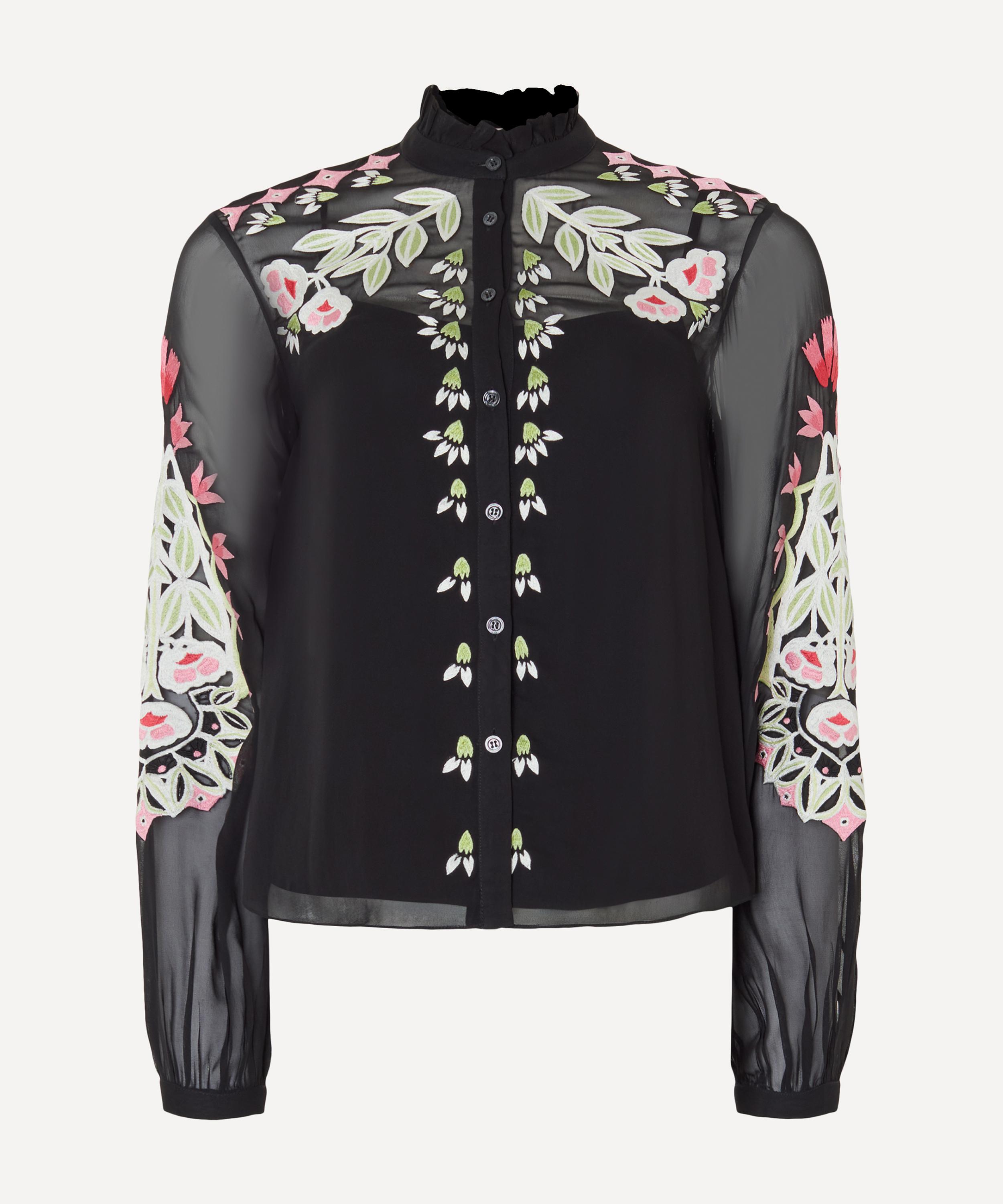 Temperley London - Black Rosalba Shirt&nbsp; image number 0
