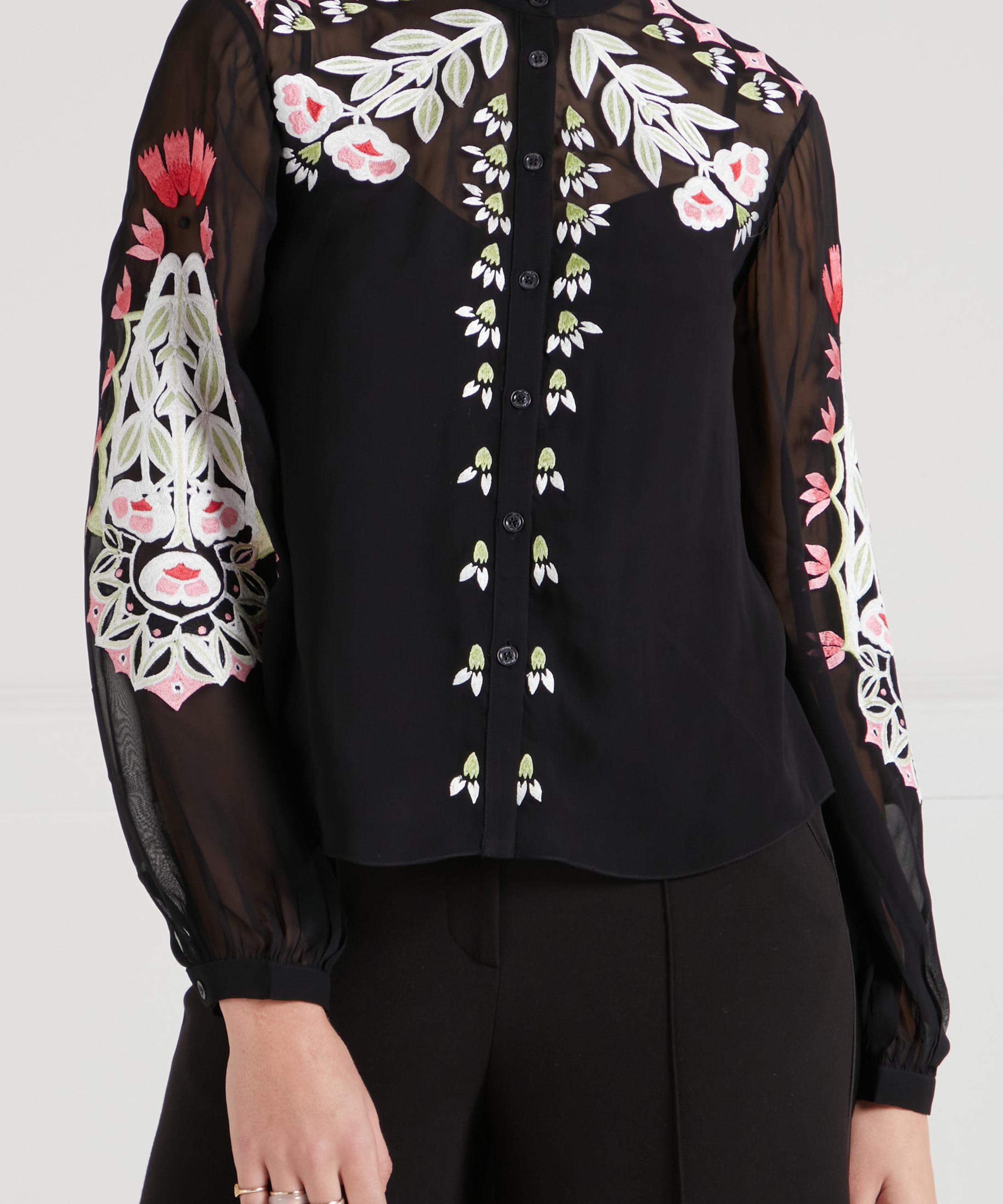 Temperley London - Black Rosalba Shirt&nbsp; image number 1