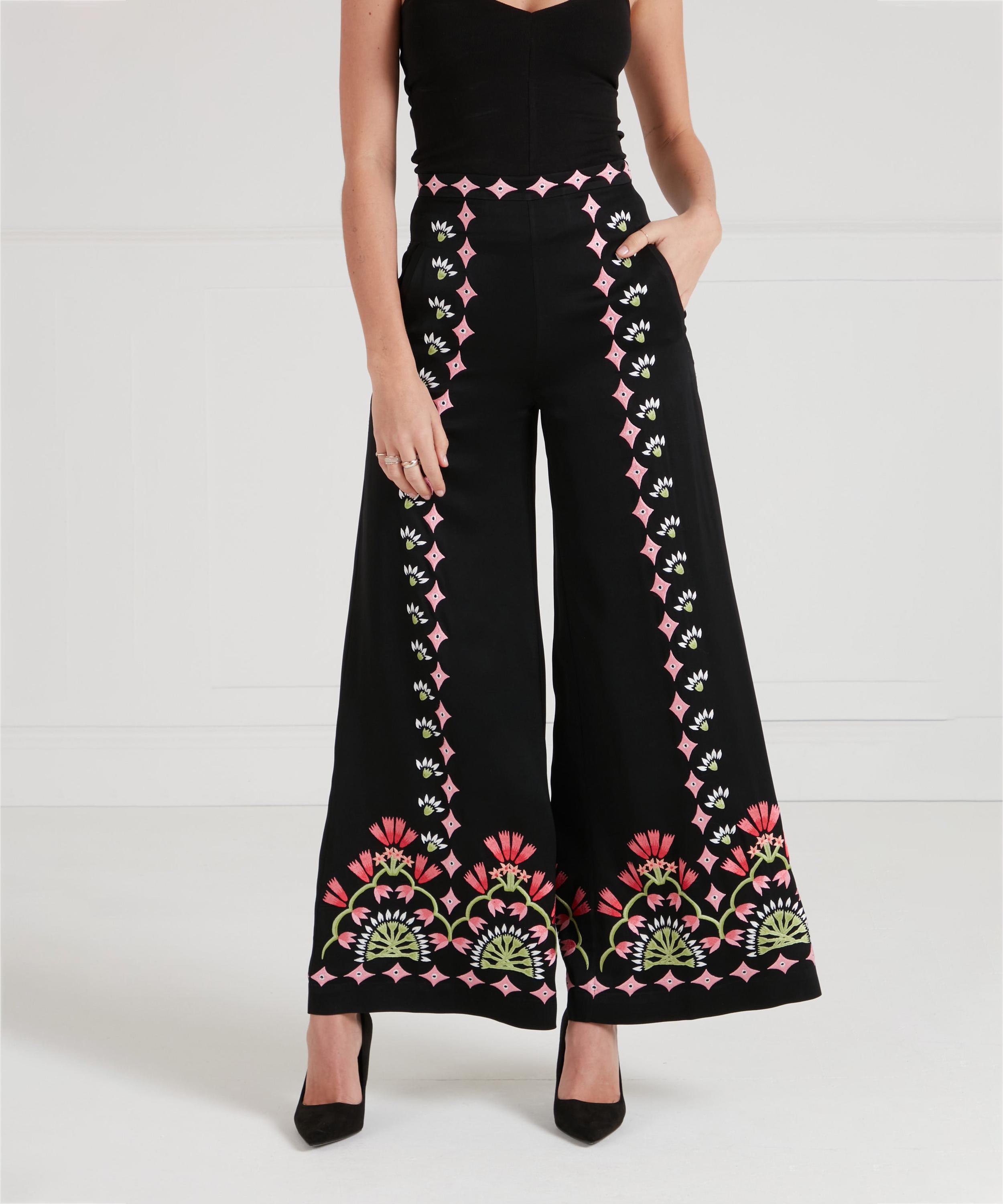 Temperley London - Black Rosalba Trousers image number 1
