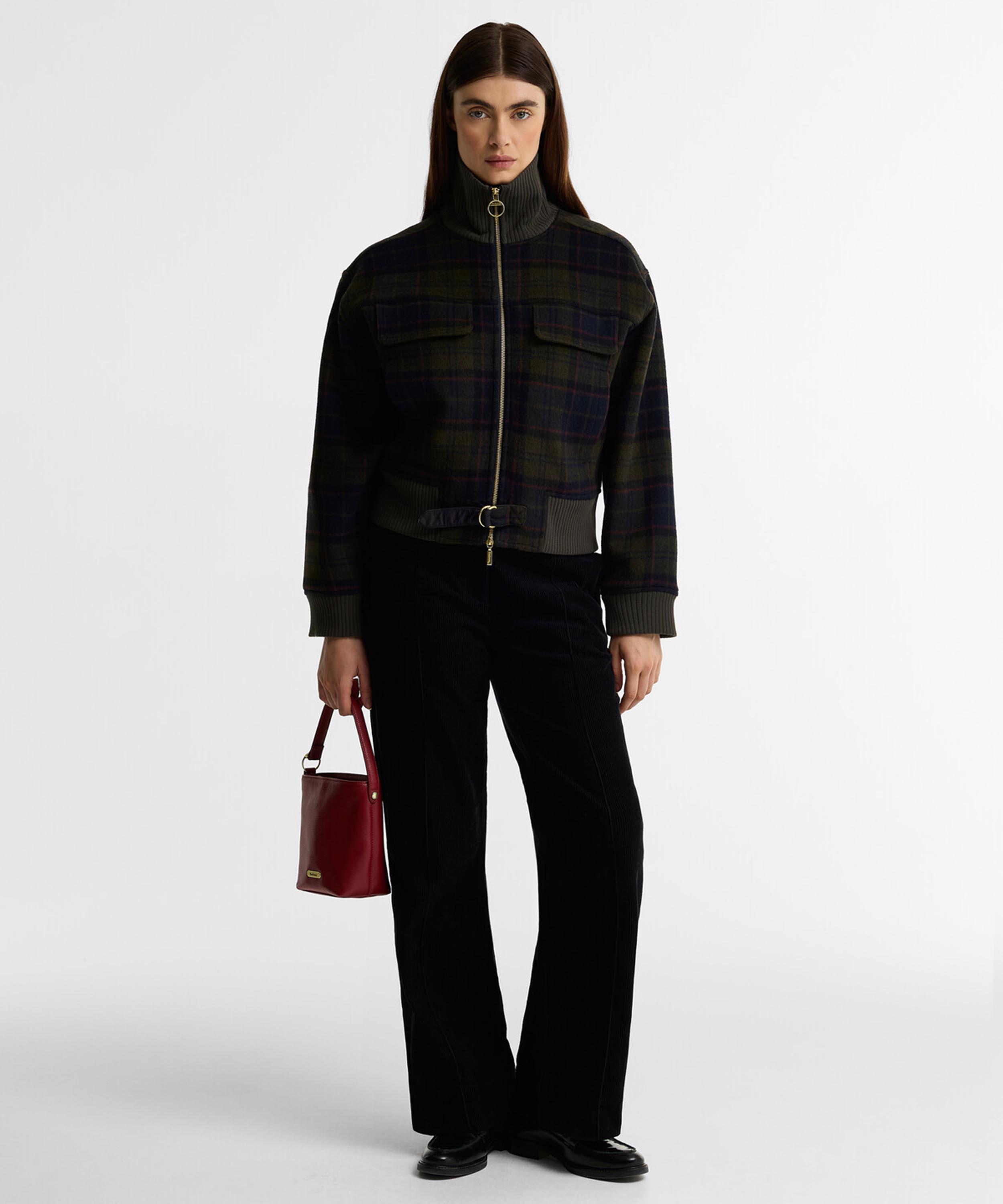 Barbour - Cedar Mini Leather Bucket Bag image number 2