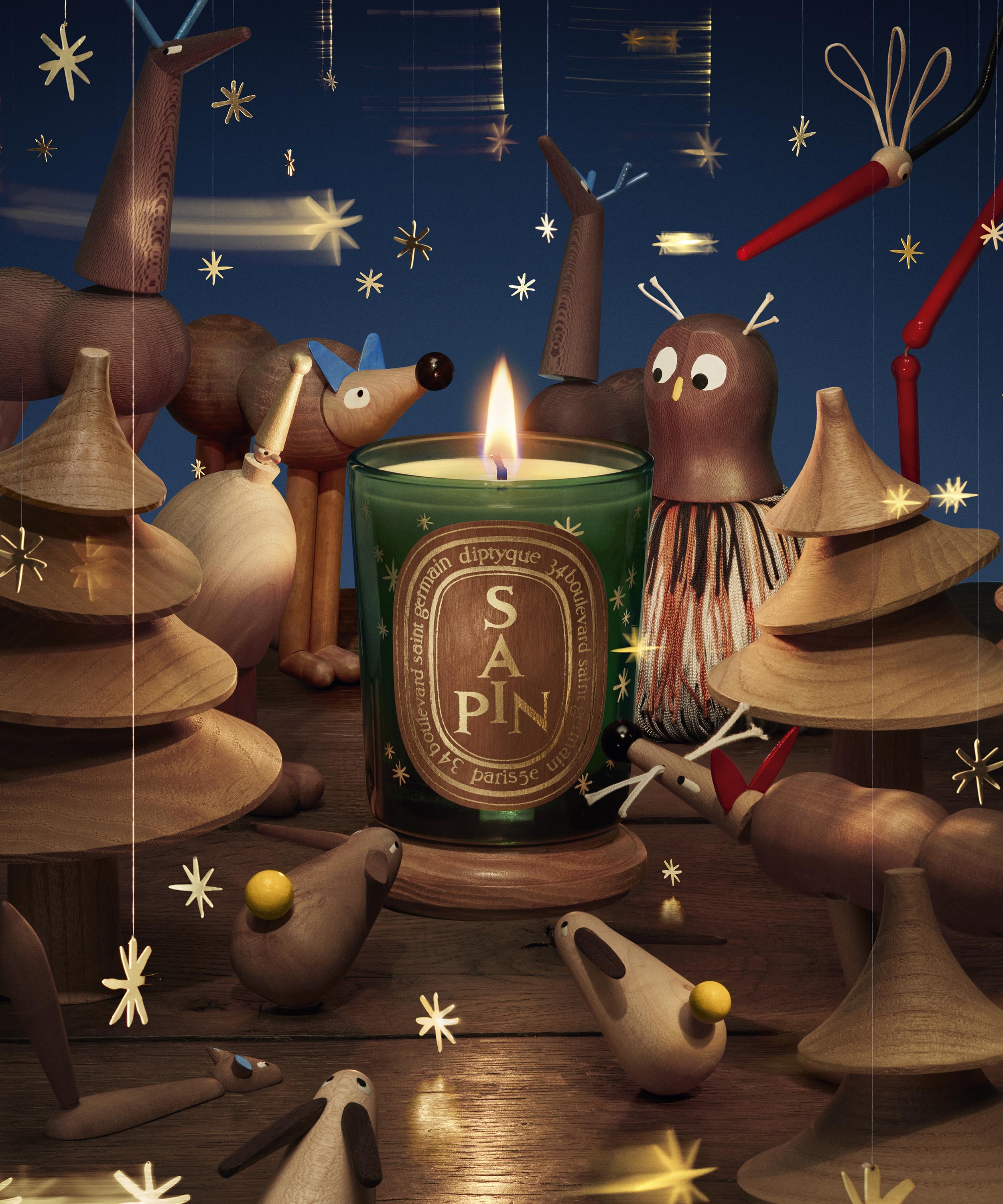 Diptyque - Limited Edition Sapin Classic Candle 190g image number 3
