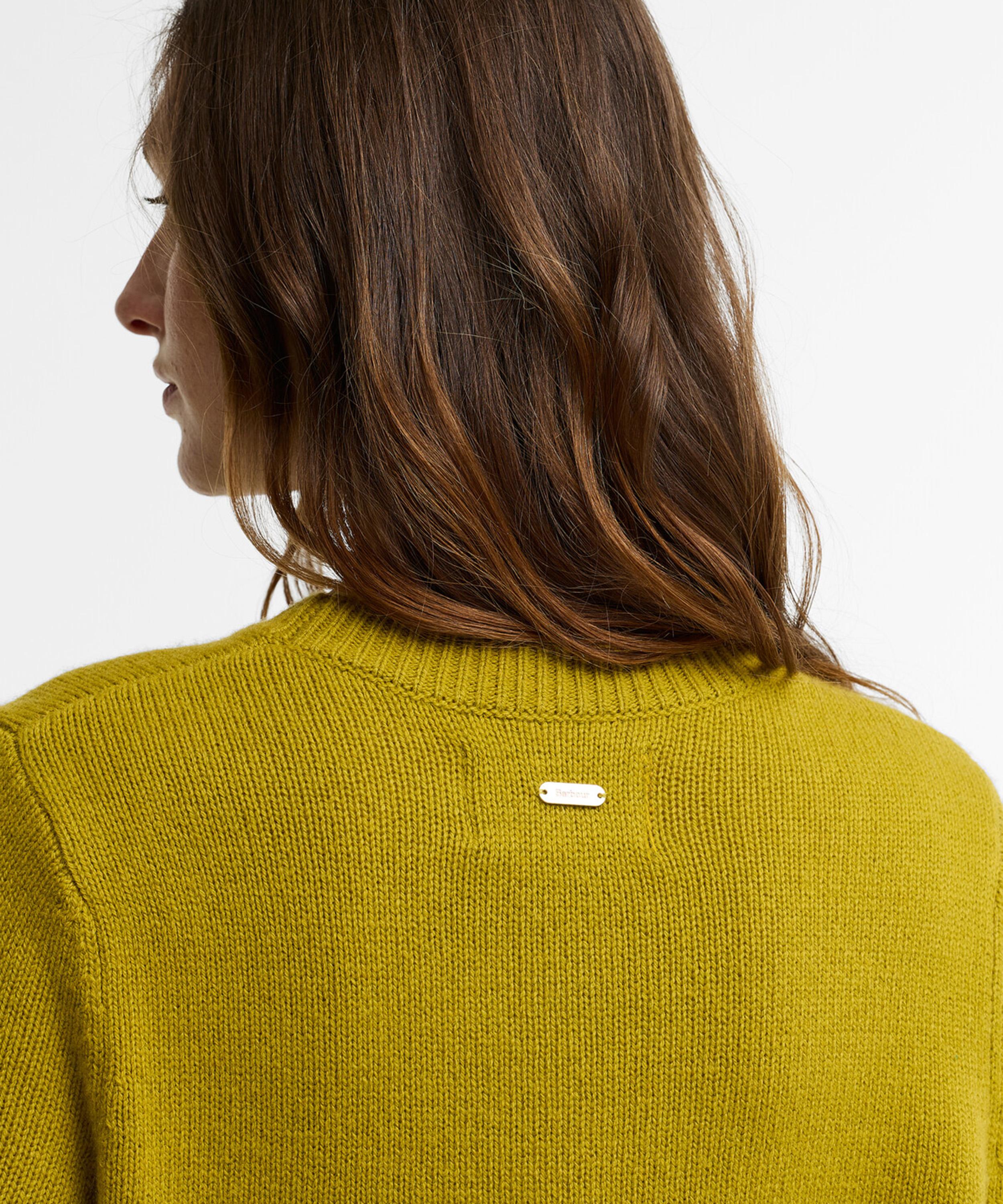 Barbour - Woodhouse Wool-Cashmere Crew-Neck Jumper image number 4