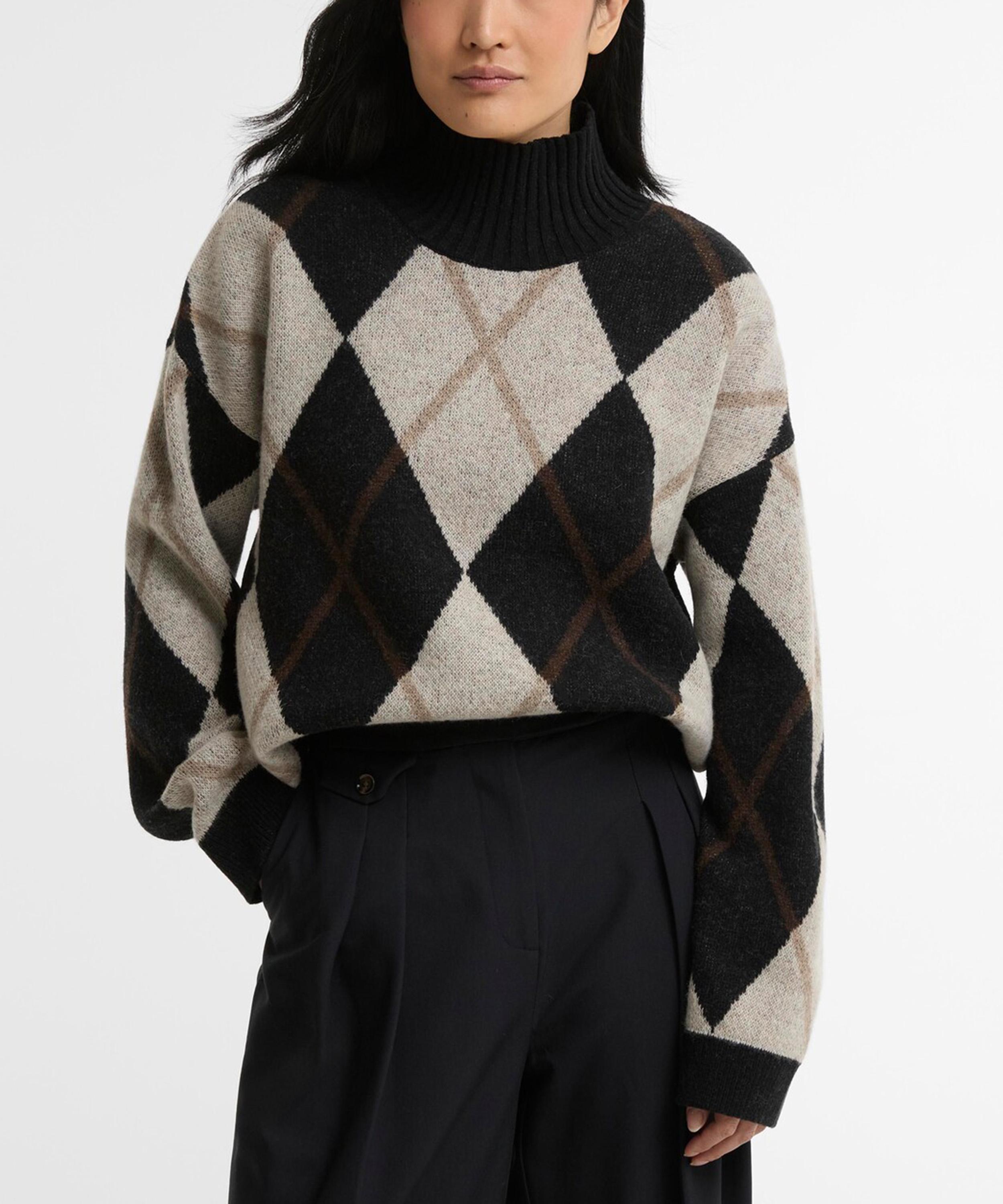 Barbour - Marlow Argyle Wool Jumper image number 1