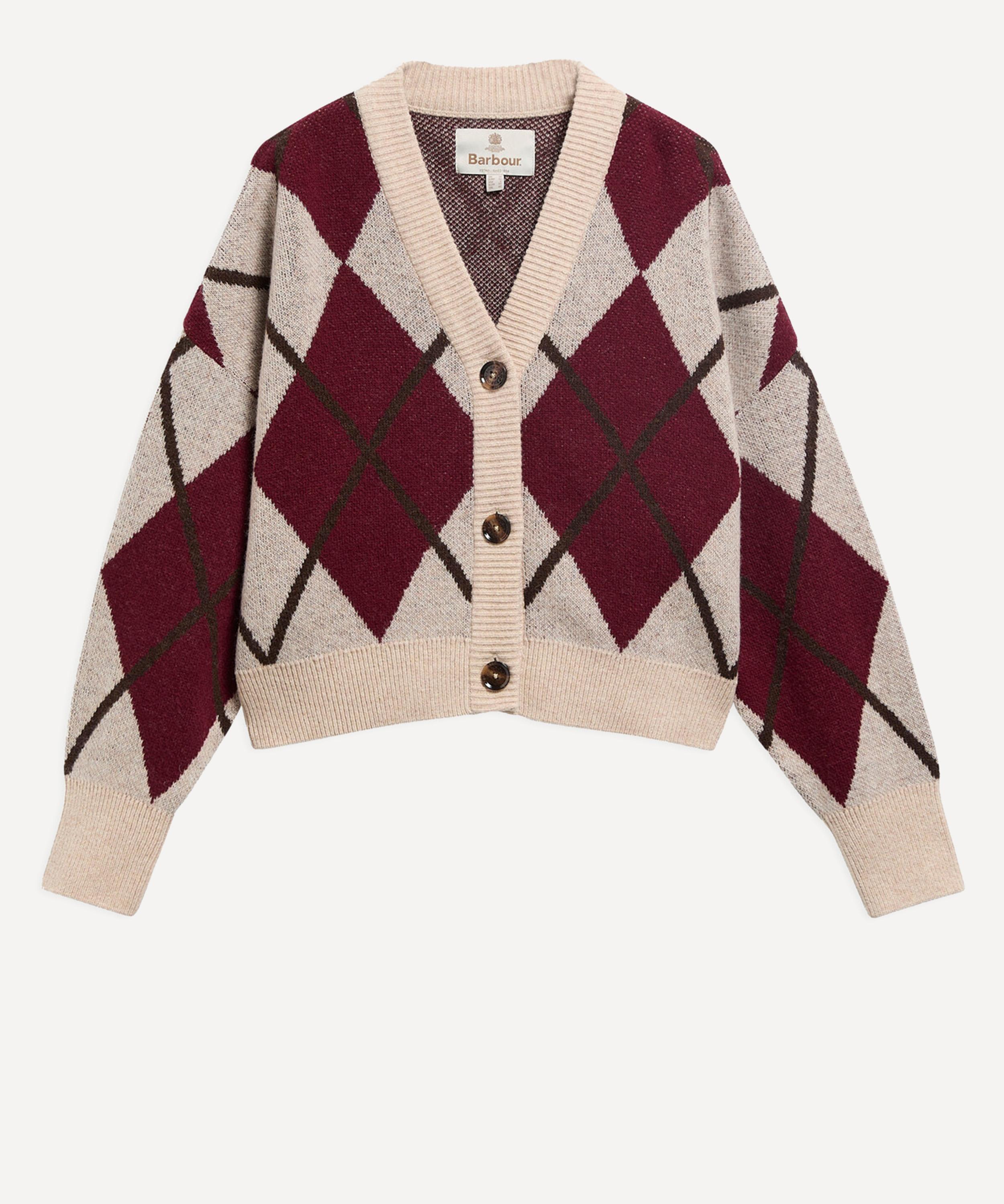 Barbour - Harleigh Argyle Wool-Blend Cardigan image number 0