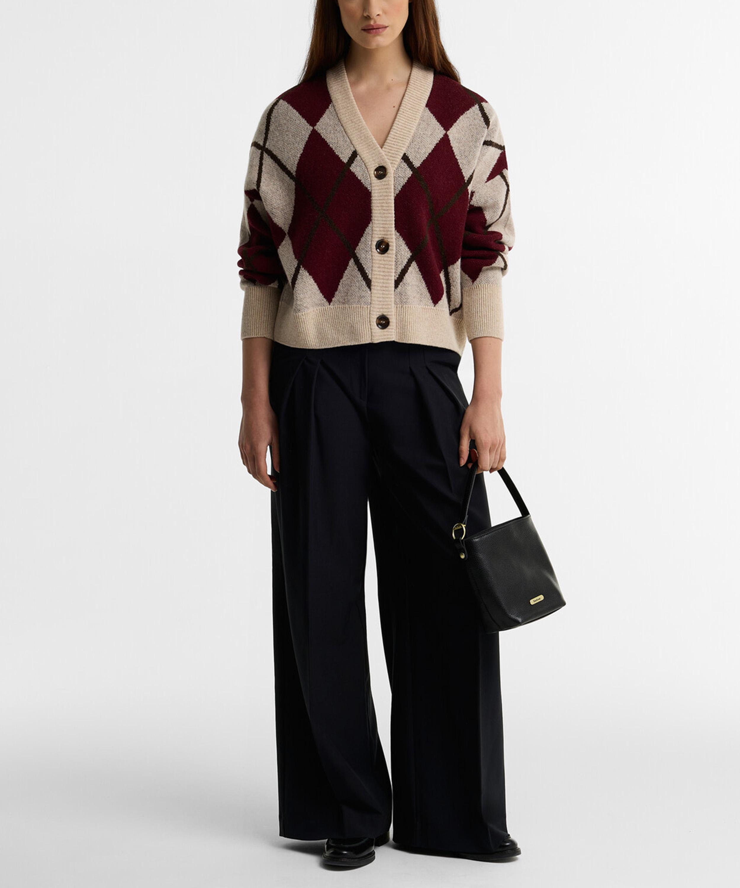 Barbour - Harleigh Argyle Wool-Blend Cardigan image number 5