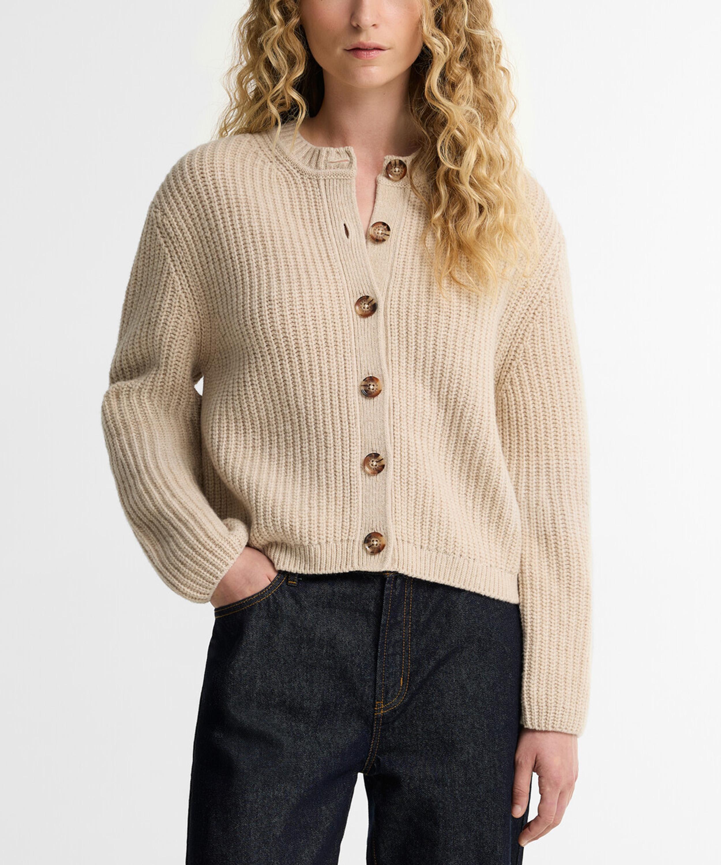 Barbour - Adalyn Wool-Blend Cardigan image number 1