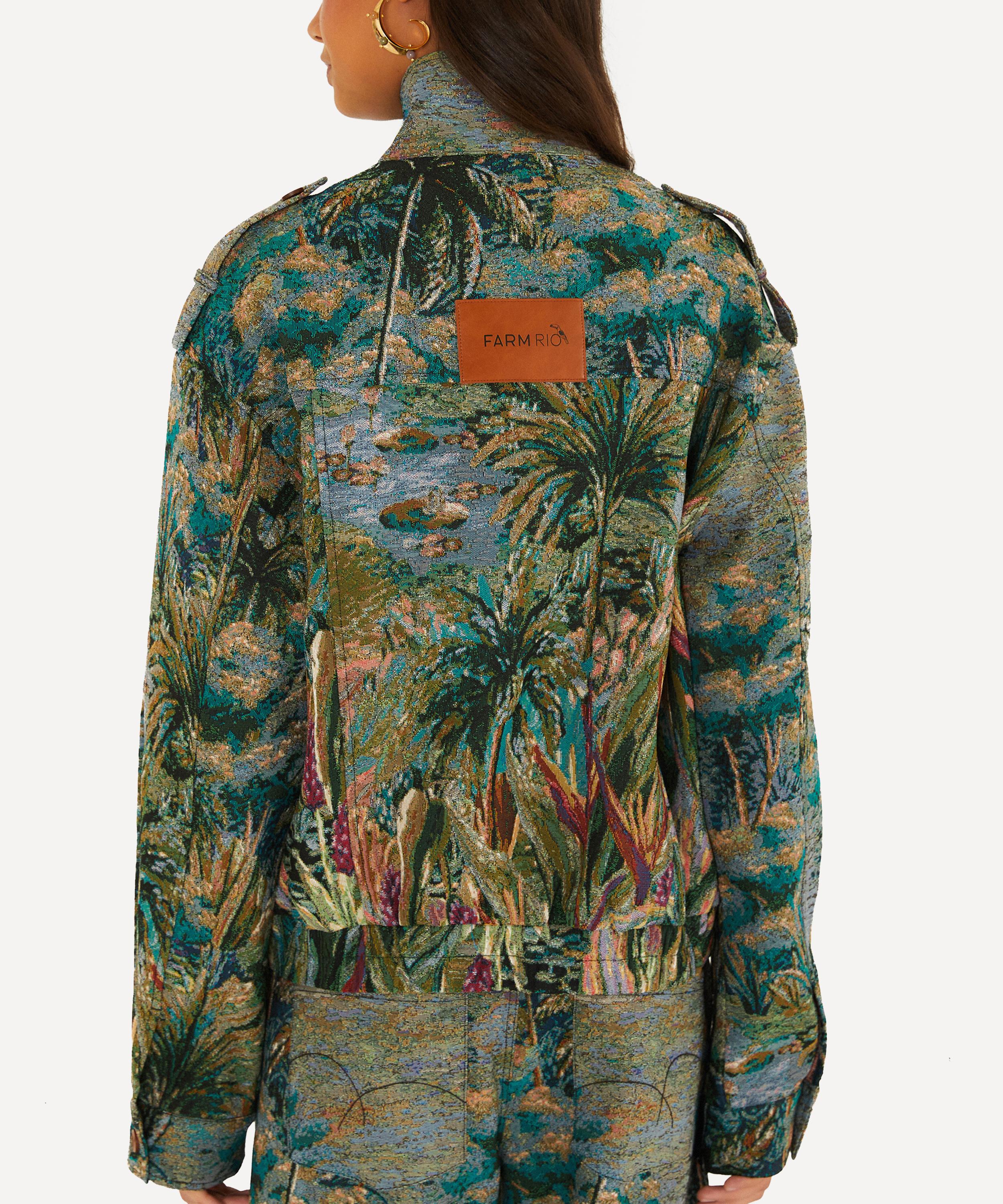 FARM Rio - Jacquard Short Petricor Jacket image number 2