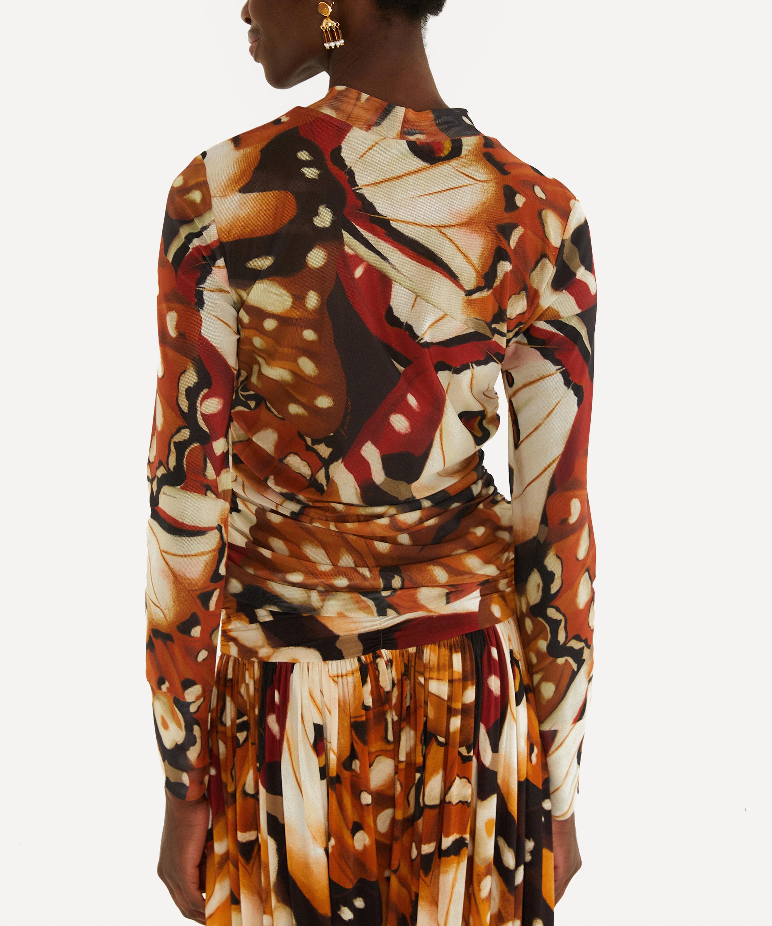 FARM Rio - Multicolor Borbofly Tulle Blouse image number 2