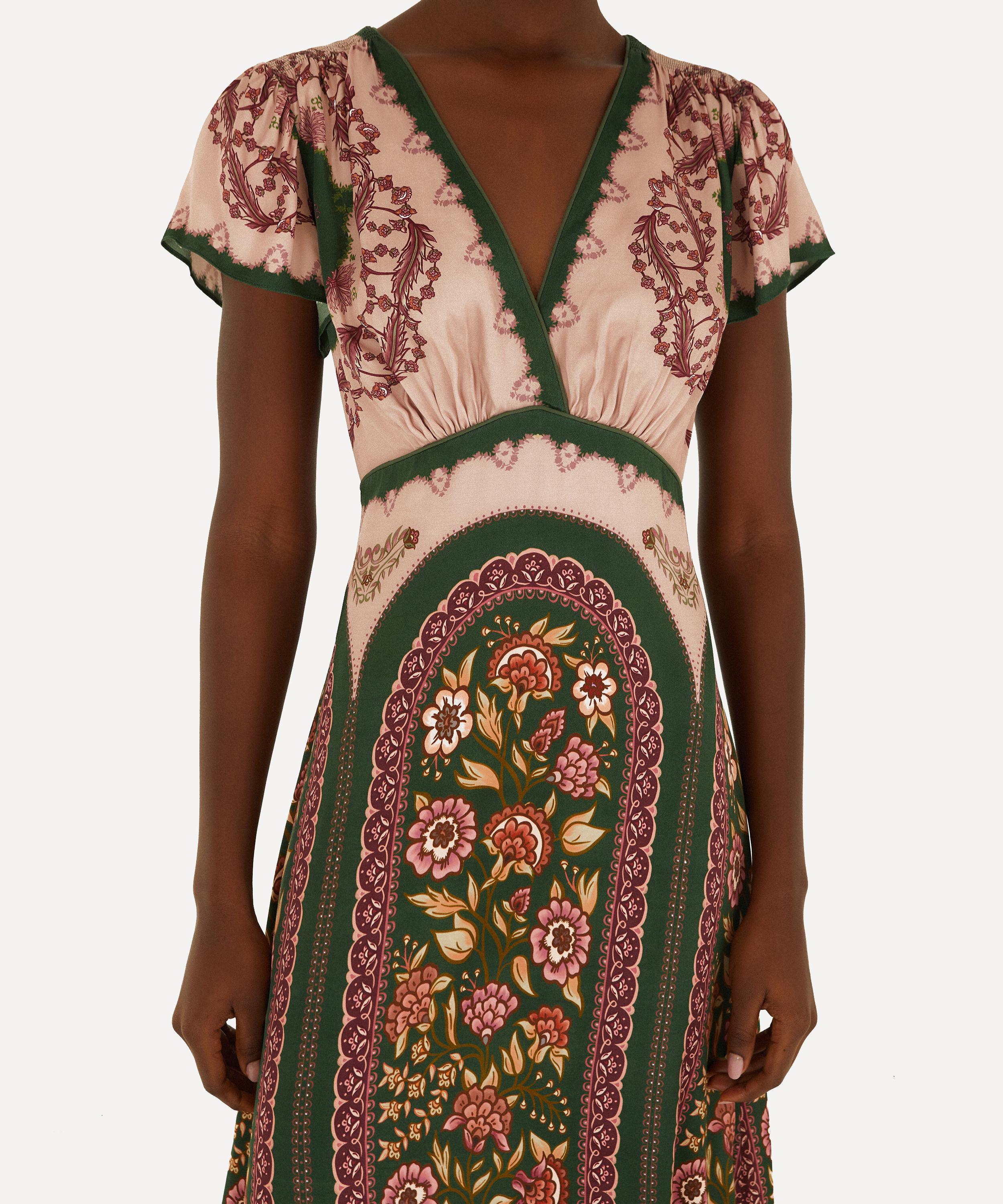 FARM Rio - Green Daniela Maxi Dress image number 1