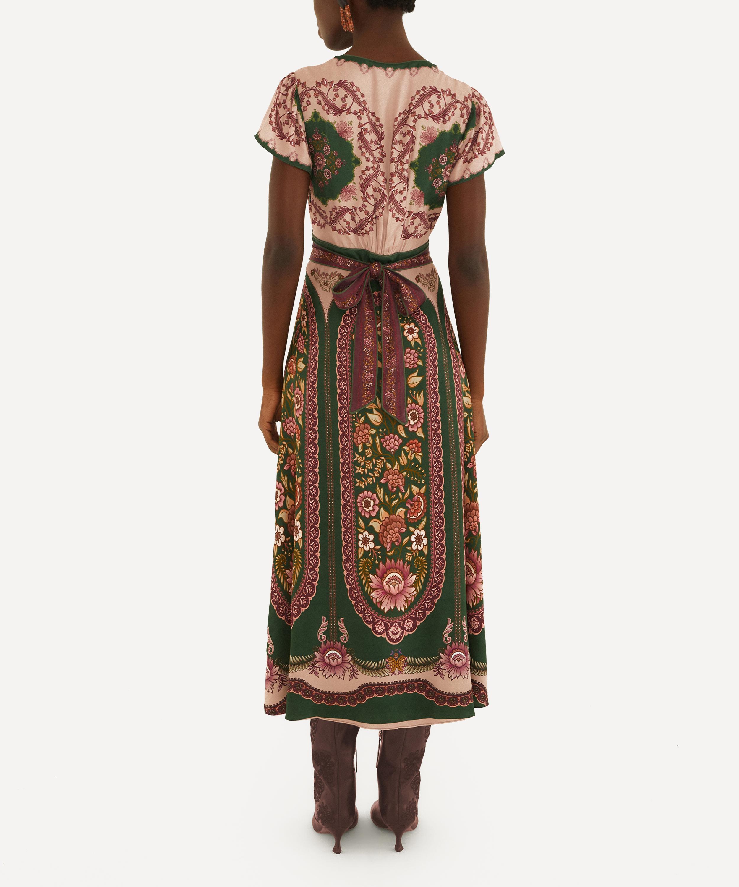 FARM Rio - Green Daniela Maxi Dress image number 2