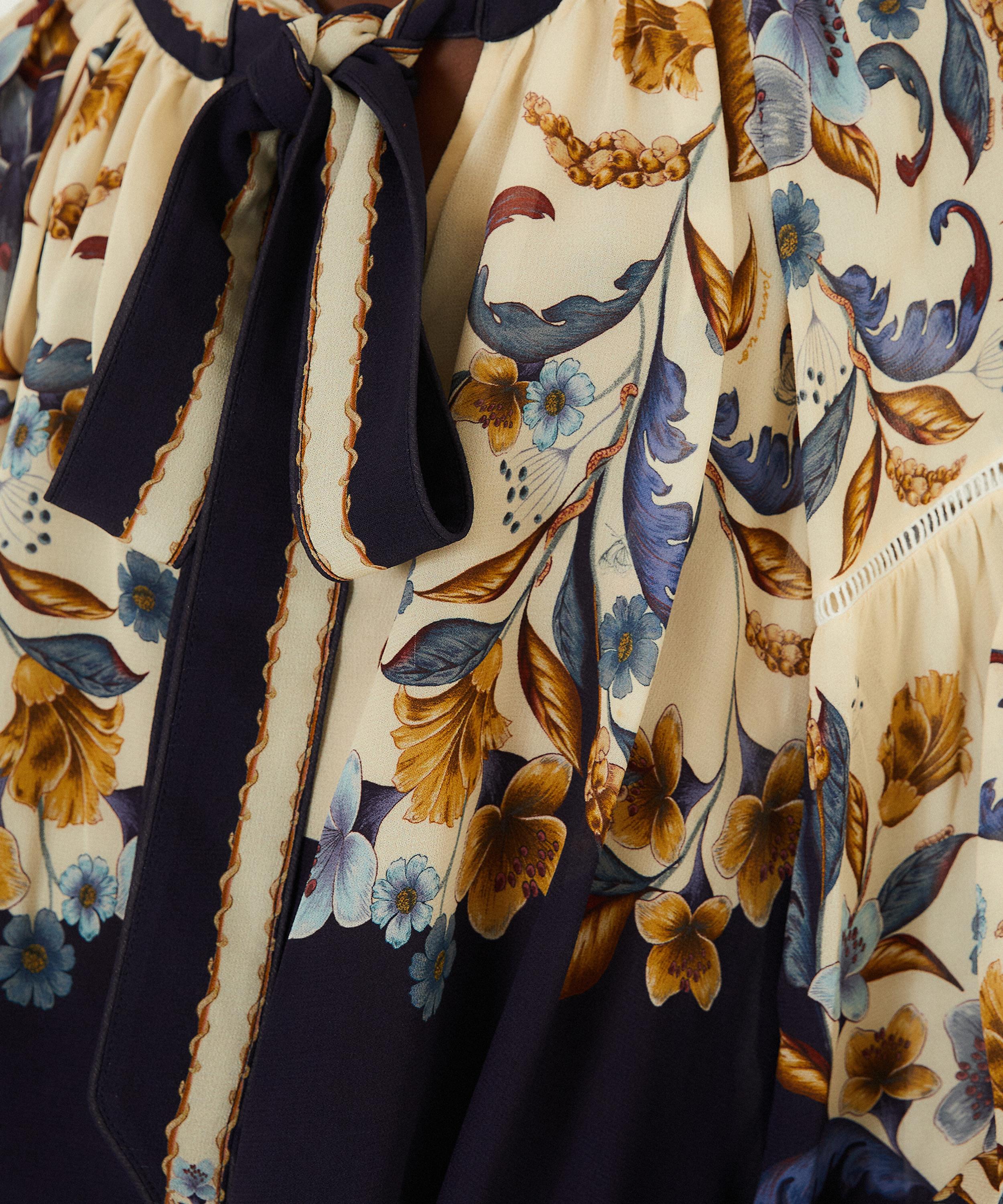 FARM Rio - Navy Golden Nature Blouse image number 1