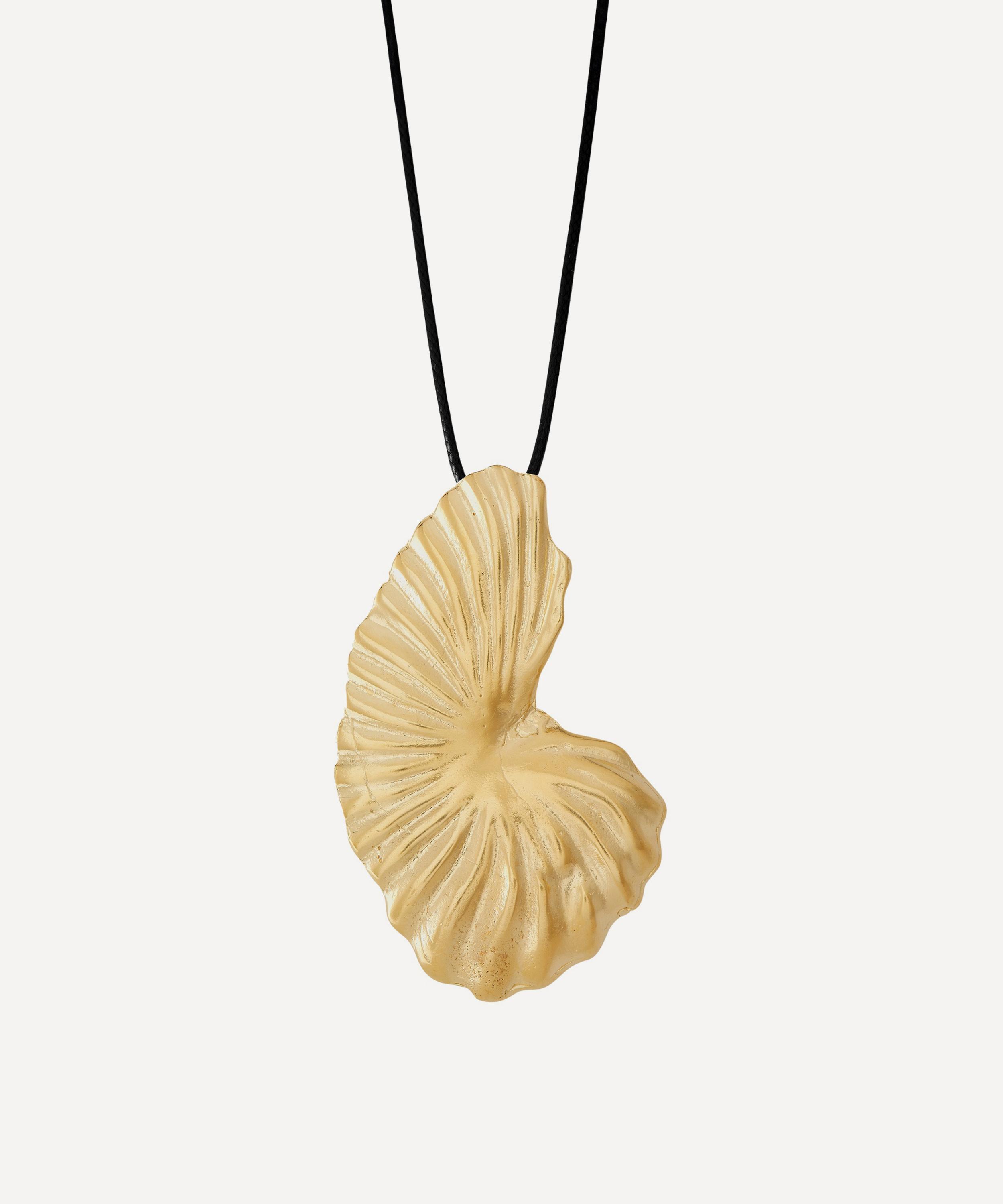 YSSO - 18ct-24ct Gold Plated Birth of Venus Necklace image number 0
