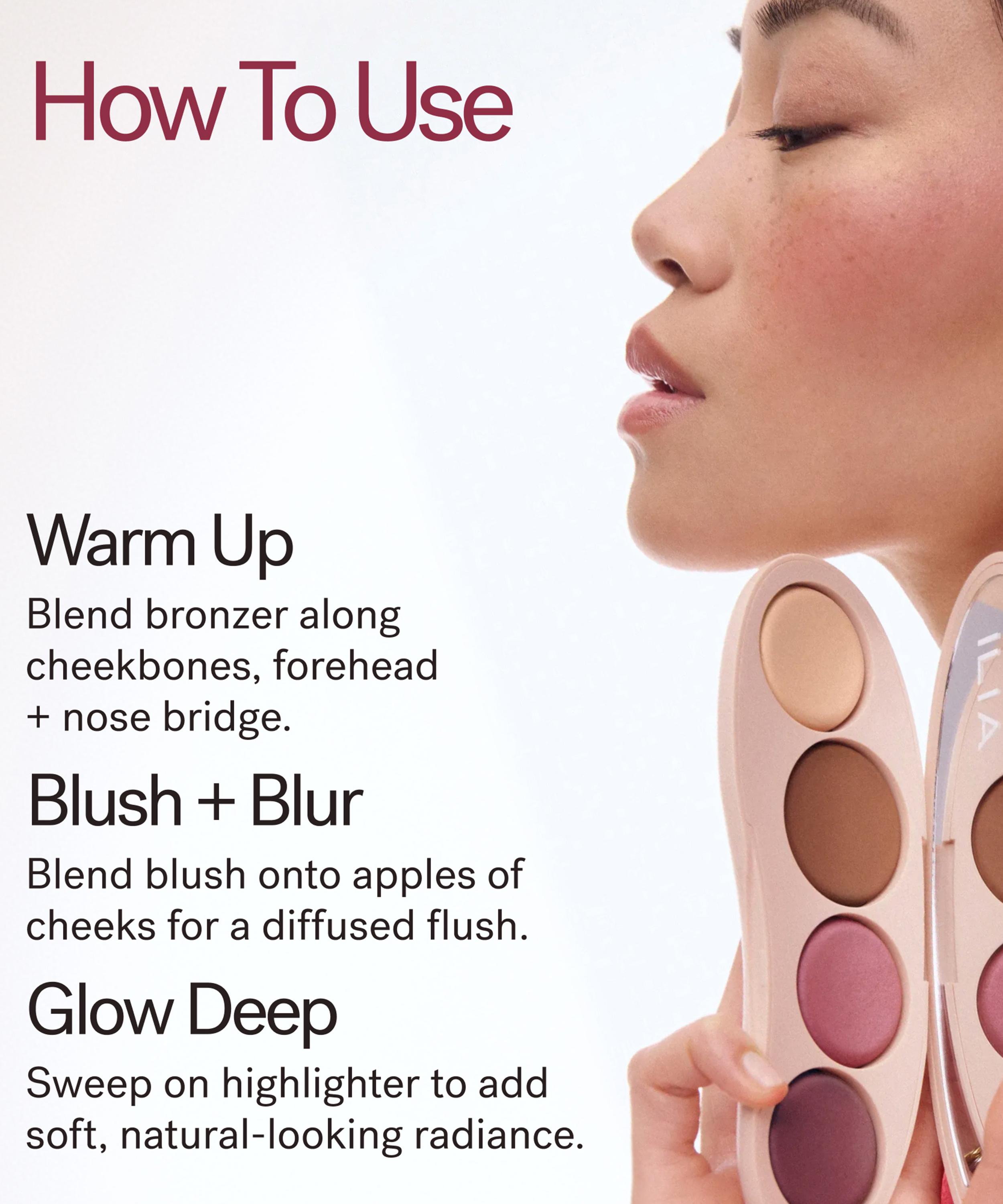 ILIA - Ethereal Baked Face Palette 4x1g image number 4