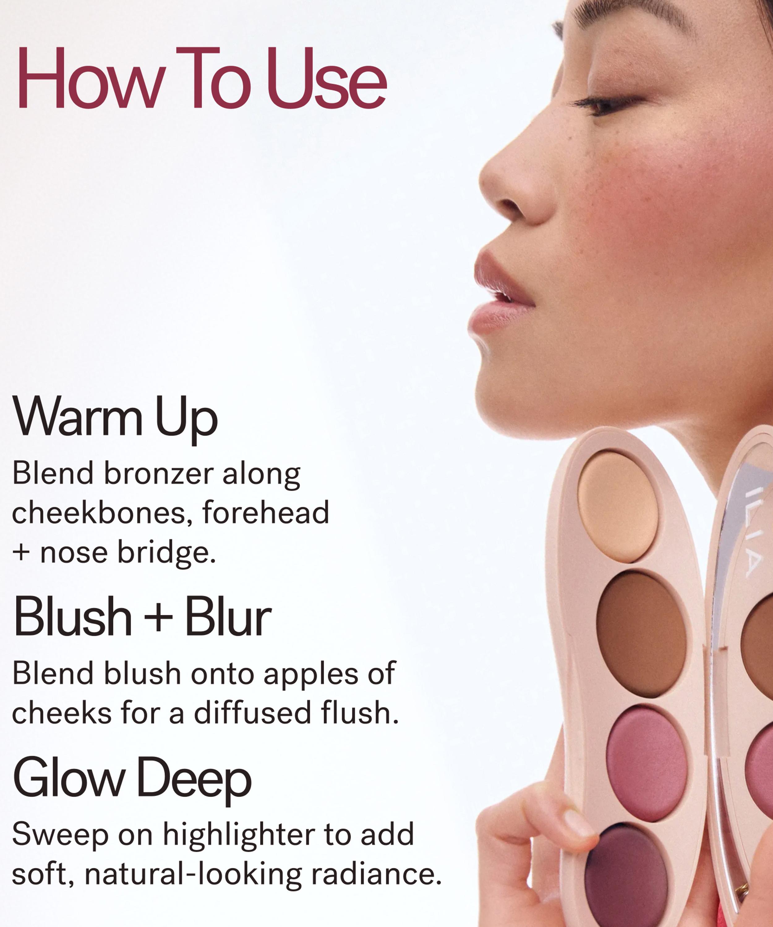 ILIA - Ethereal Baked Face Palette 4x1g image number 4