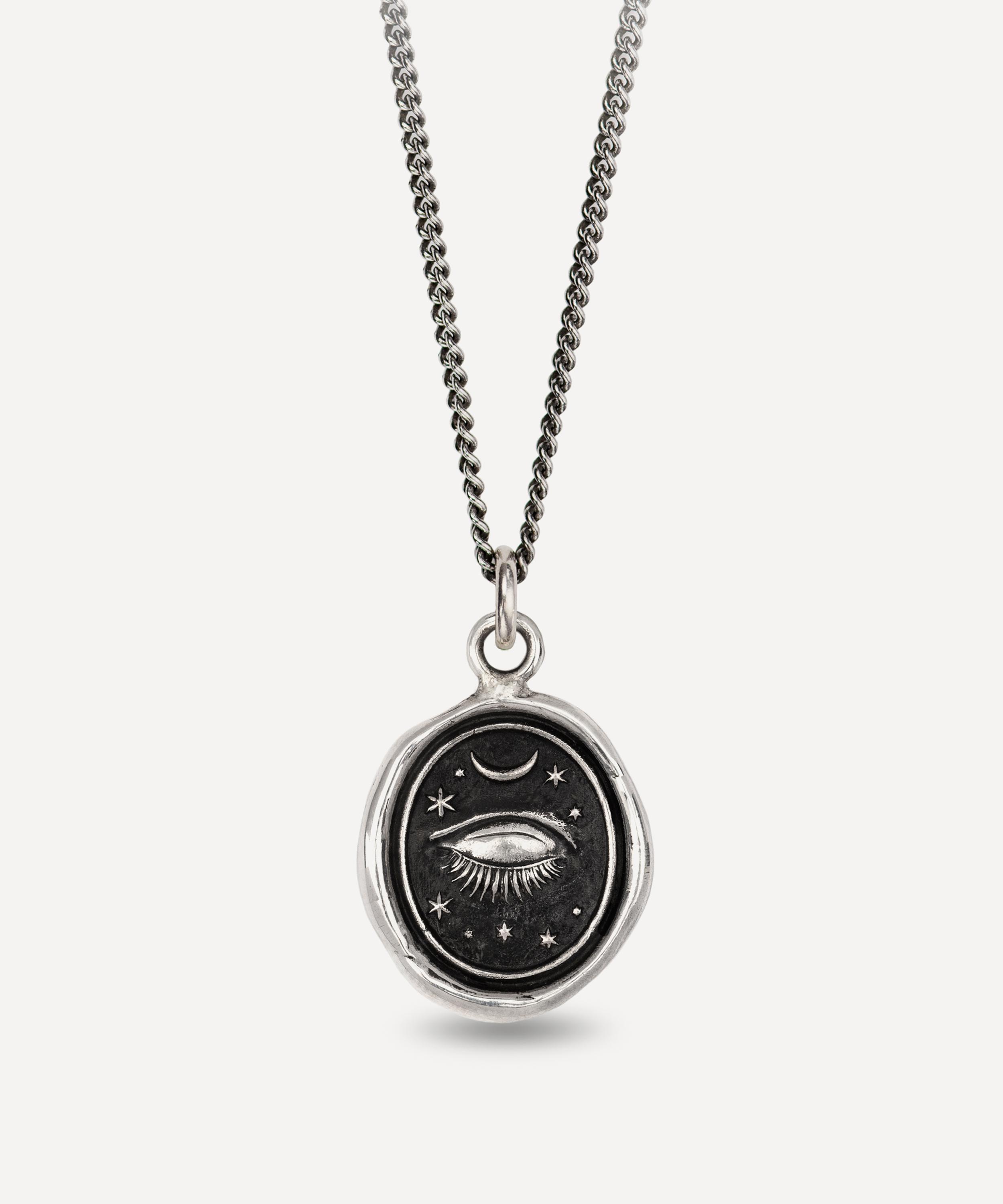 Pyrrha - Sterling Silver Inner Vision Pendant Necklace