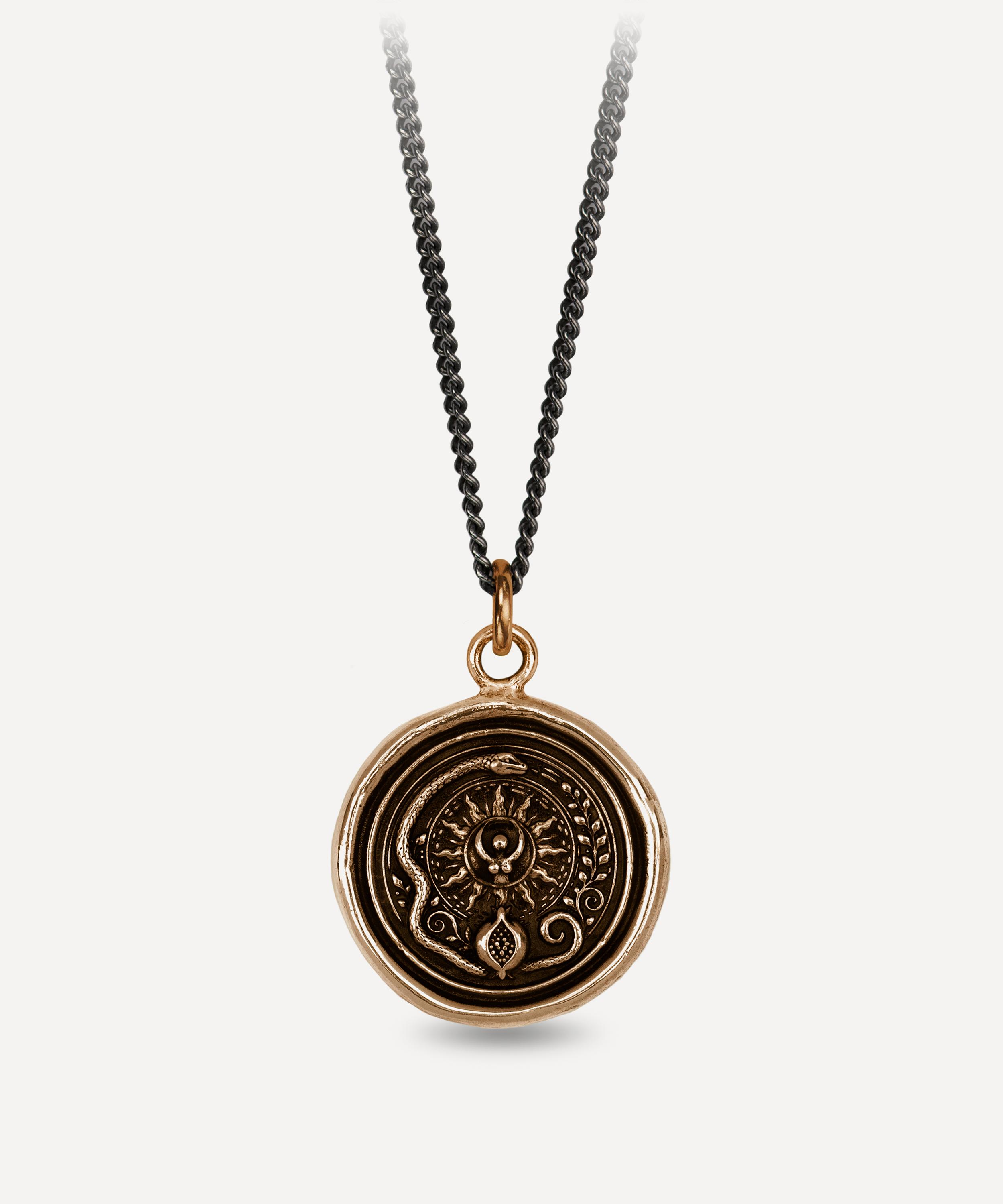 Pyrrha - Bronze Age with Power Pendant Necklace