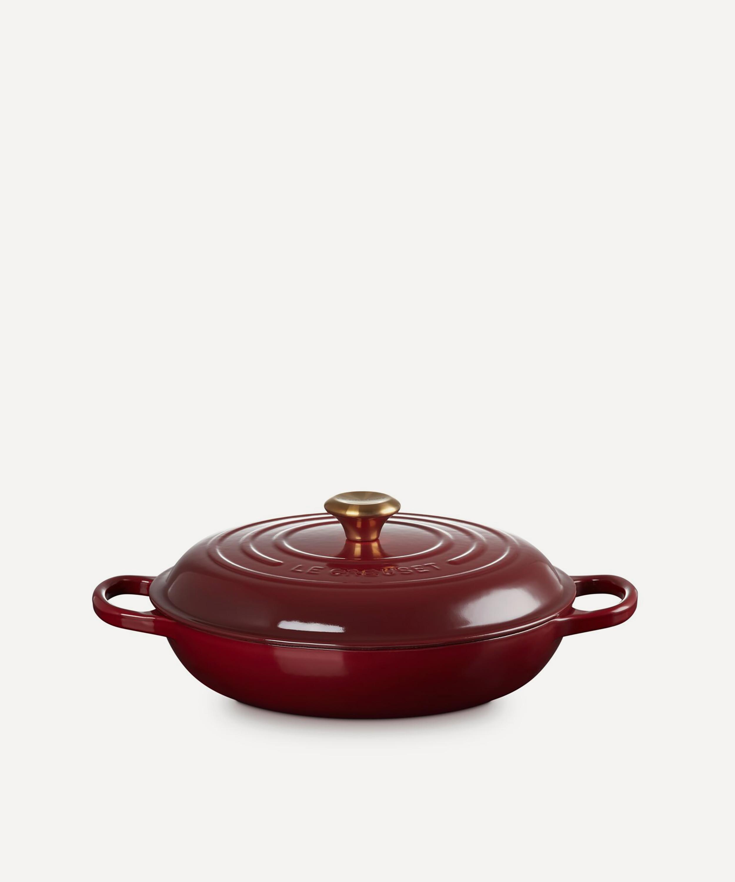 Le Creuset - Signature Cast Iron 30cm Shallow Casserole in Garnet