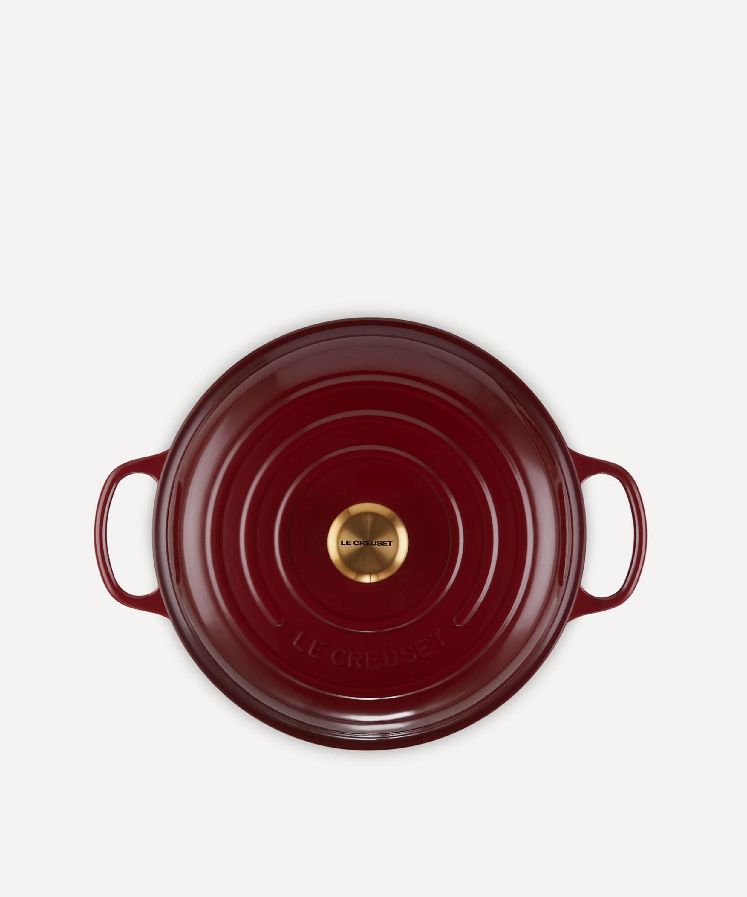 Le Creuset - Signature Cast Iron 30cm Shallow Casserole in Garnet image number 4