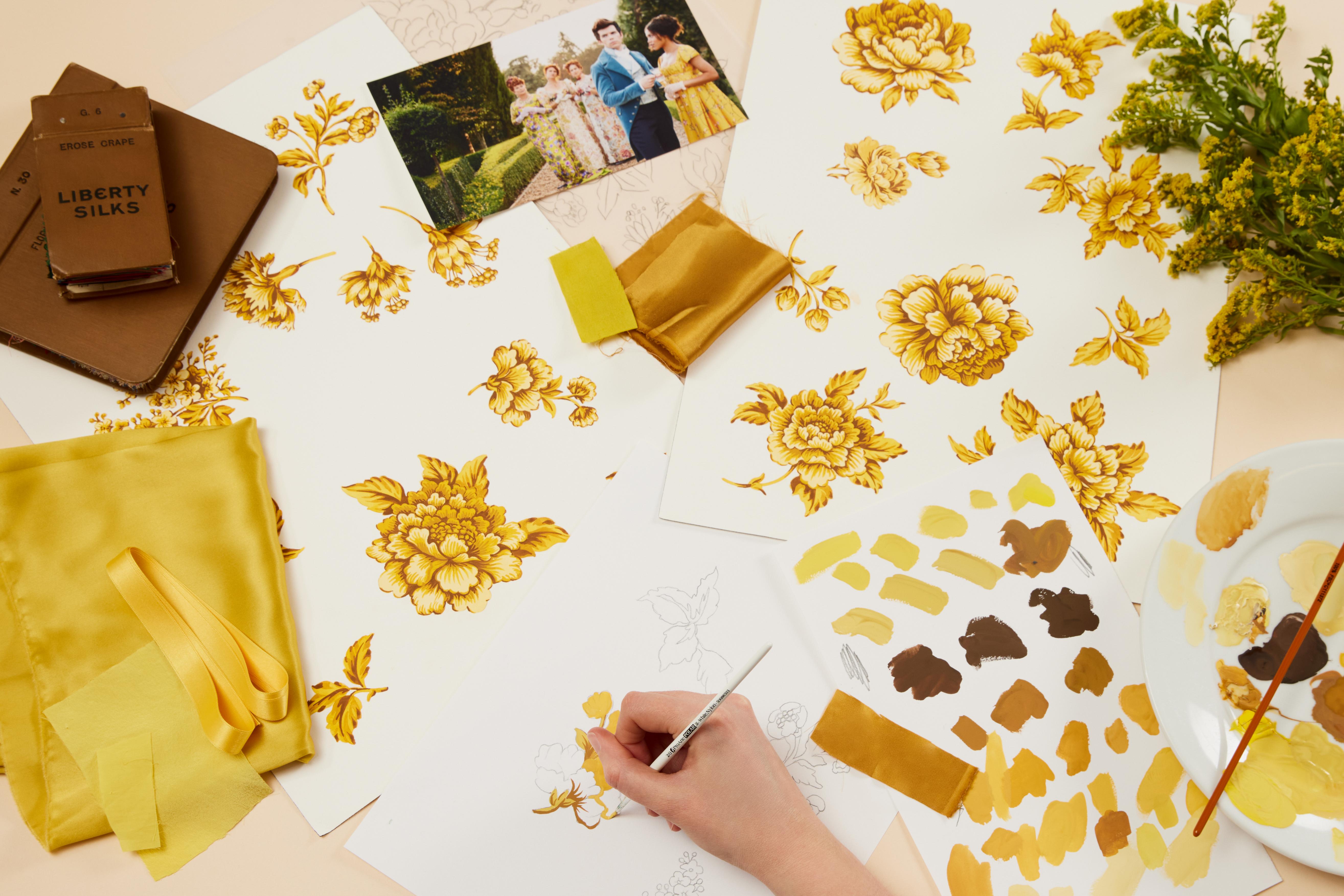 The Making of The Liberty Fabrics & Bridgerton Collection