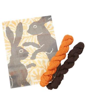 Fine Cell Work - Boxing Hares Tapestry Kit image number 1