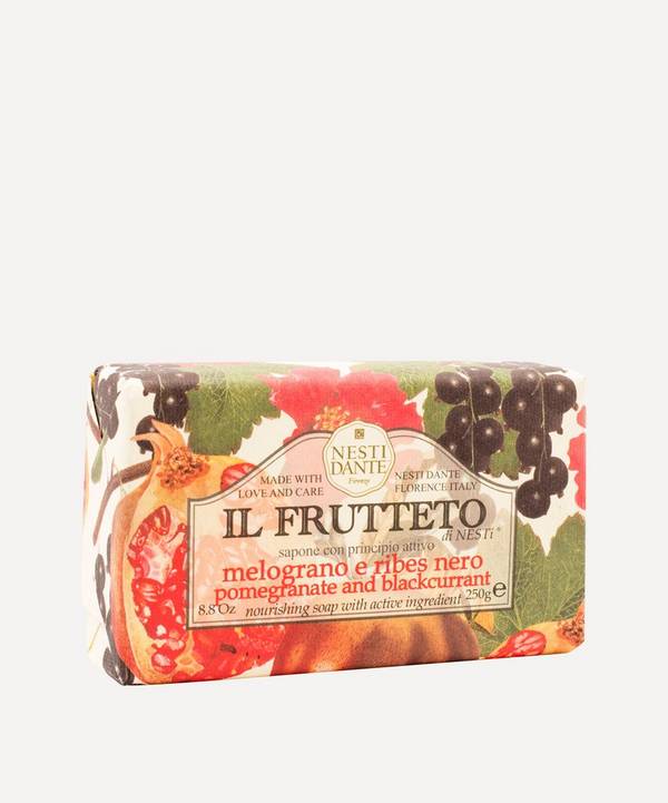 Nesti Dante - Il Frutetto Pomegranate and Blackcurrant Soap 250g image number 0