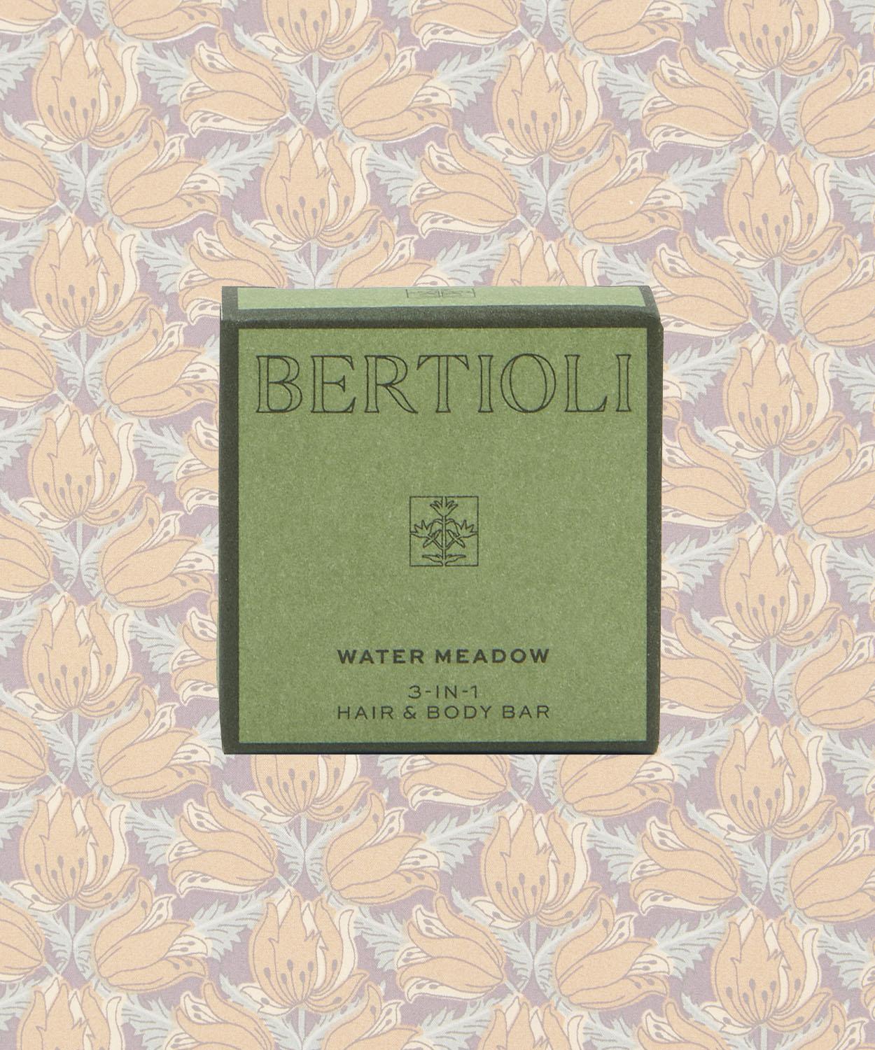 Bertioli  Water Meadow 3-in-1 Hair & Body Bar 45g  