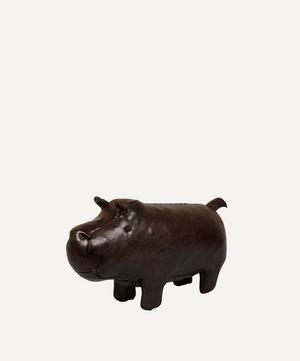 Omersa - Miniature Leather Hippopotamus image number 1