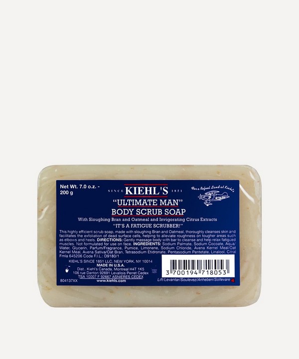 Kiehl's - Ultimate Man Body Scrub Soap 200g image number null