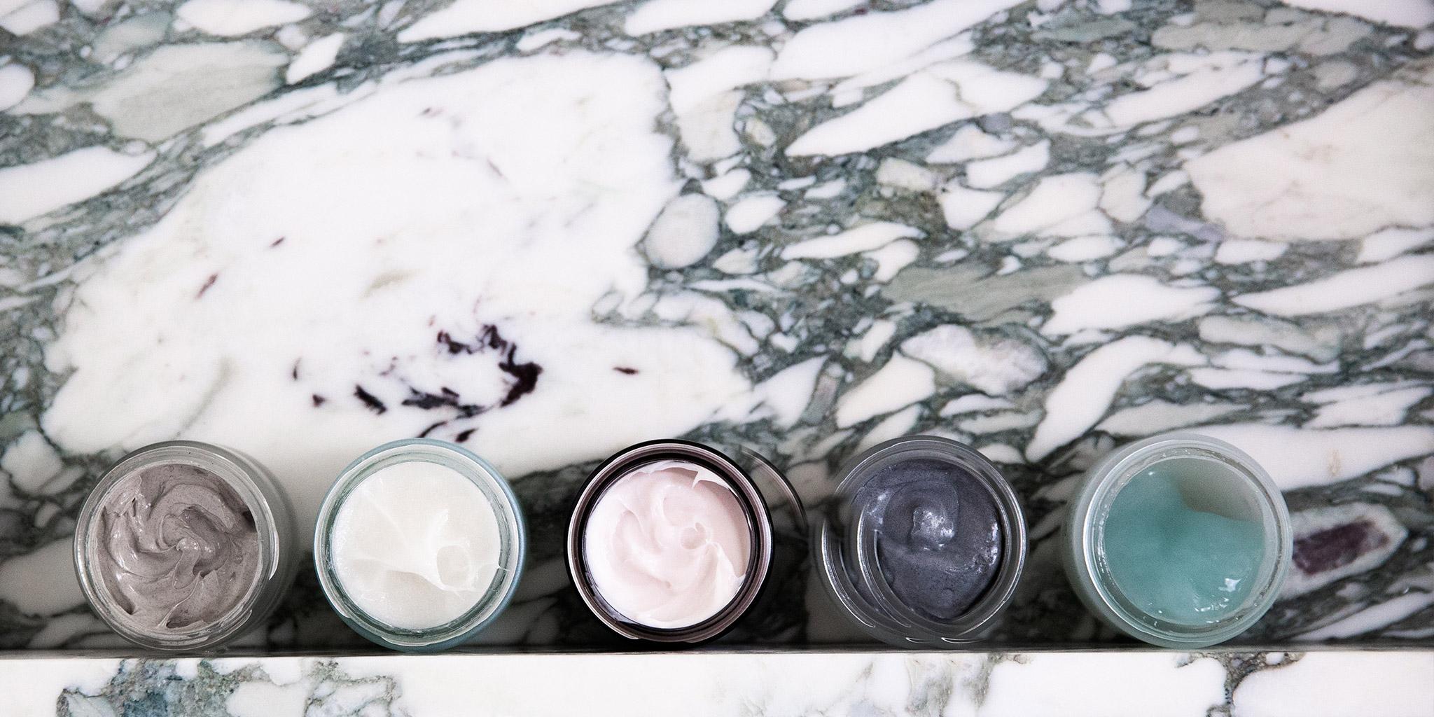 Different face masks