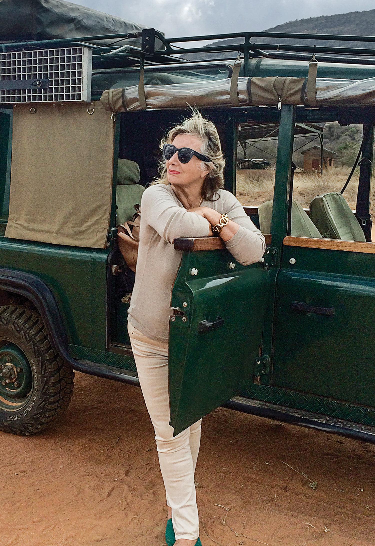 Sylvie Chantecaille, founder of Chantecaille cosmetics