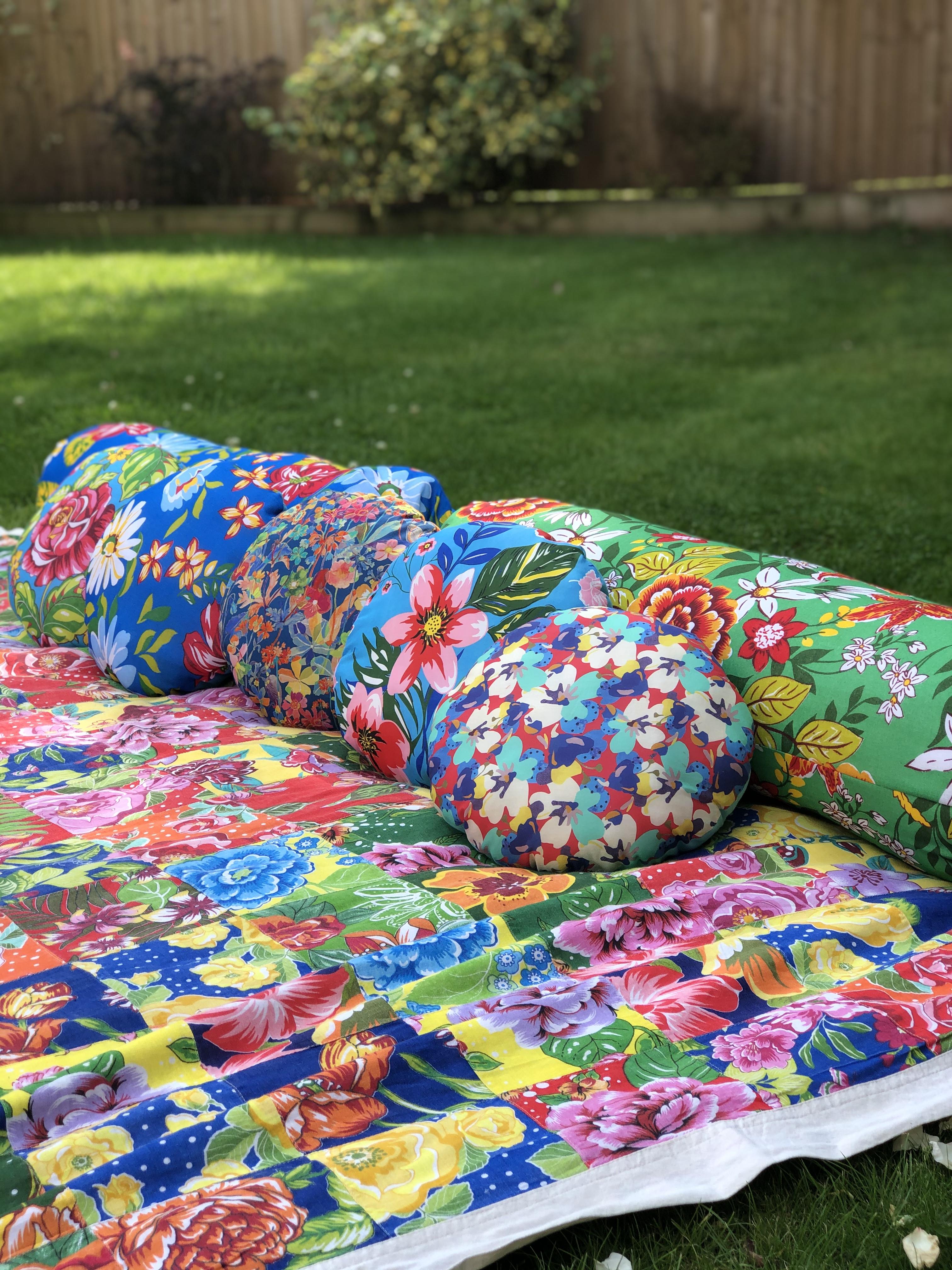 How To Make A Tablecloth With A Ruffle Trim