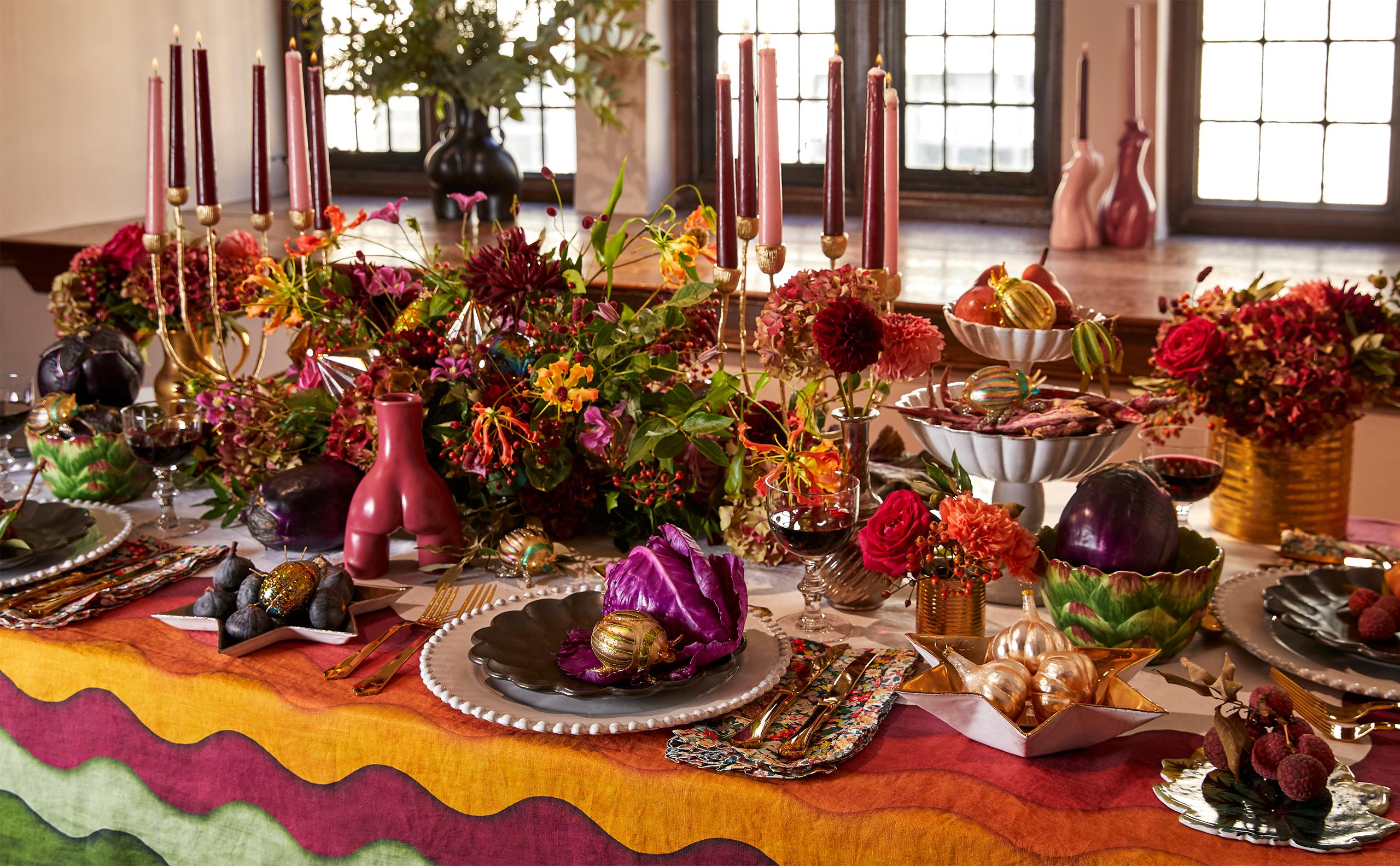 christmas table styling xmas tablescaping