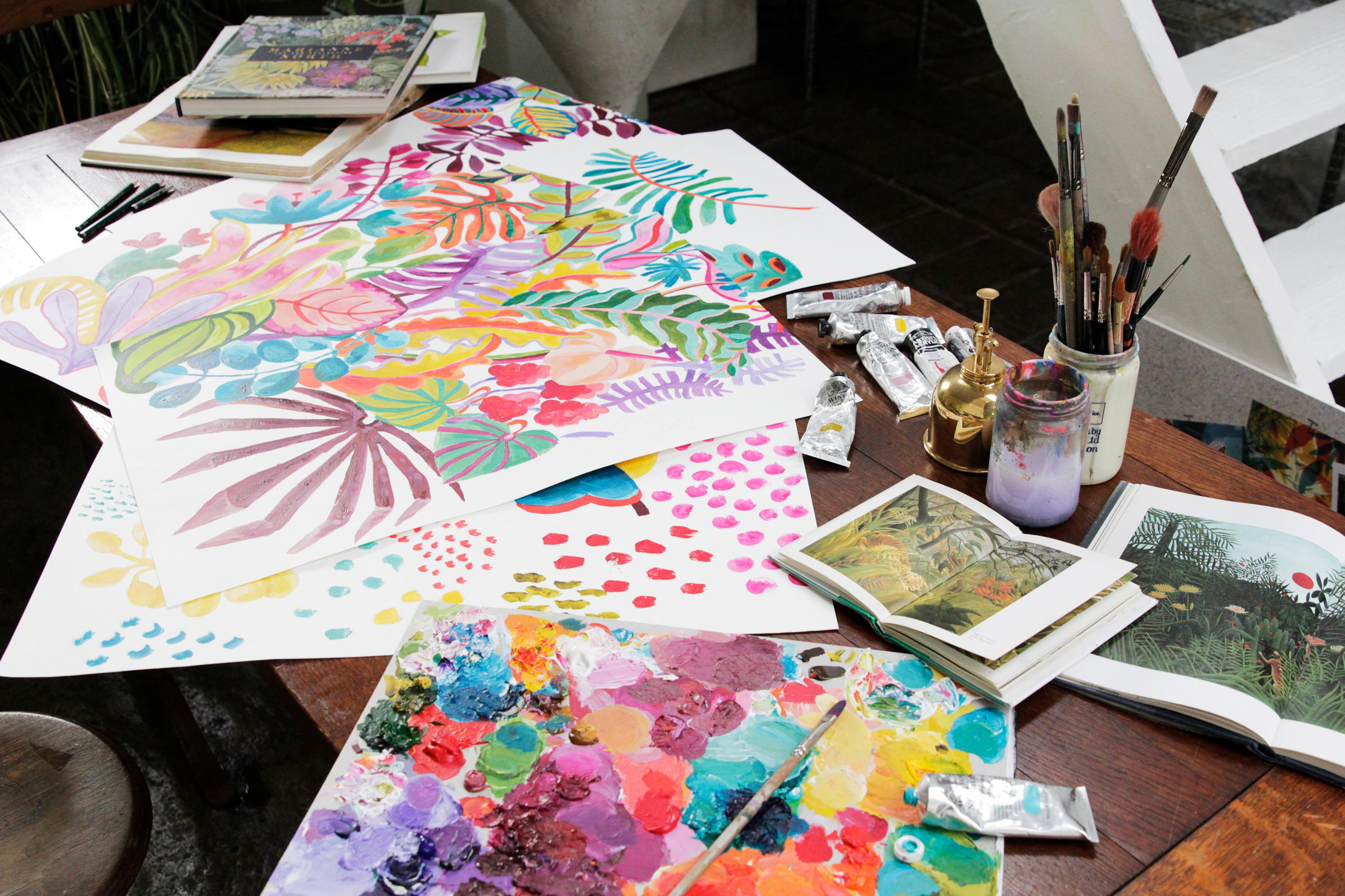 In The Studio: Atlas of Dreams