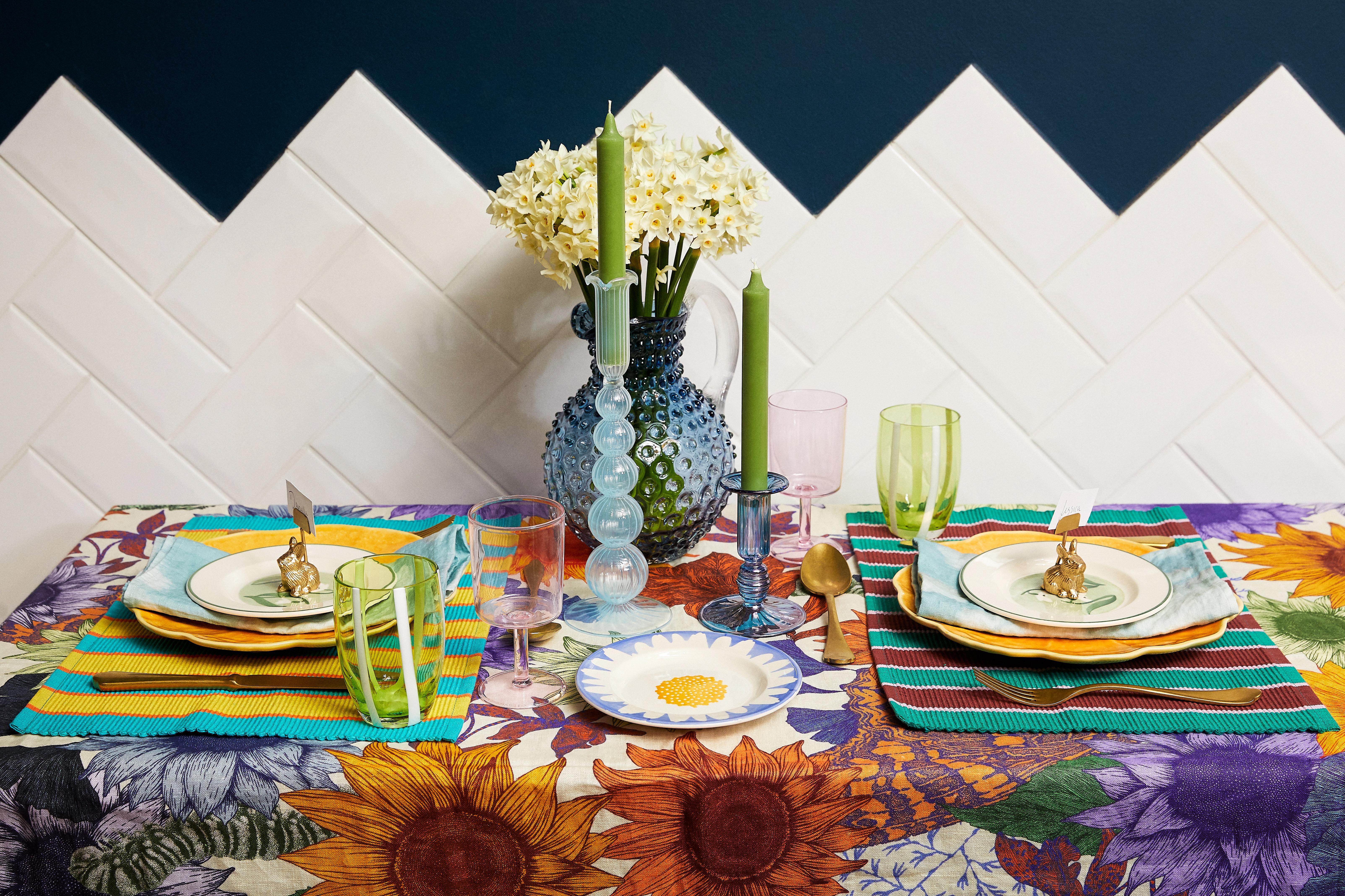 Easter table ideas, Easter tablescapes