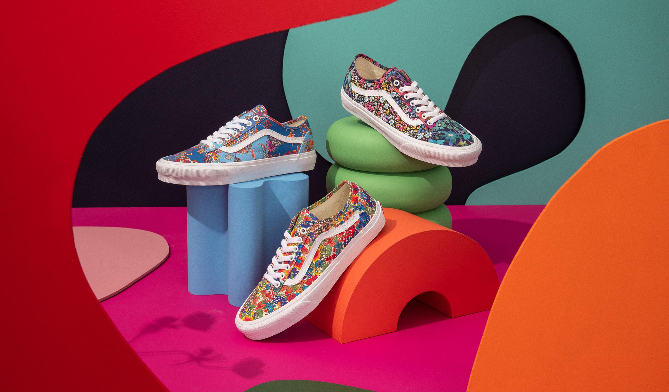 liberty vans sneakers