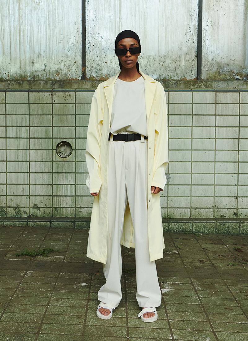 Rains model clothes fashion